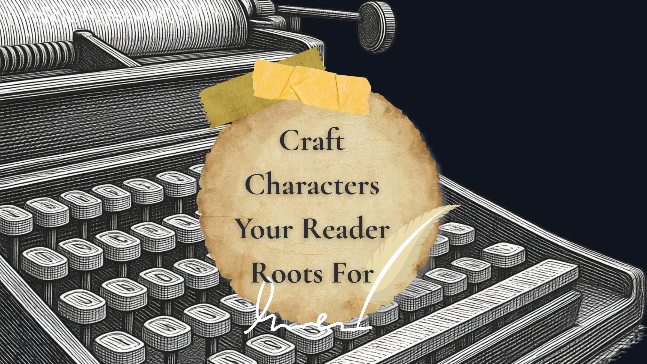 Craft Characters Your Reader Roots For