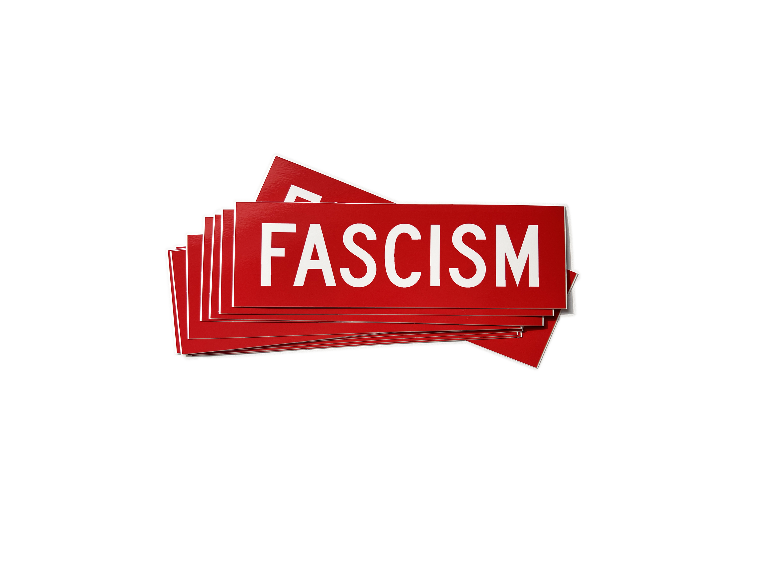FASCISM sticker - Let's Stop!