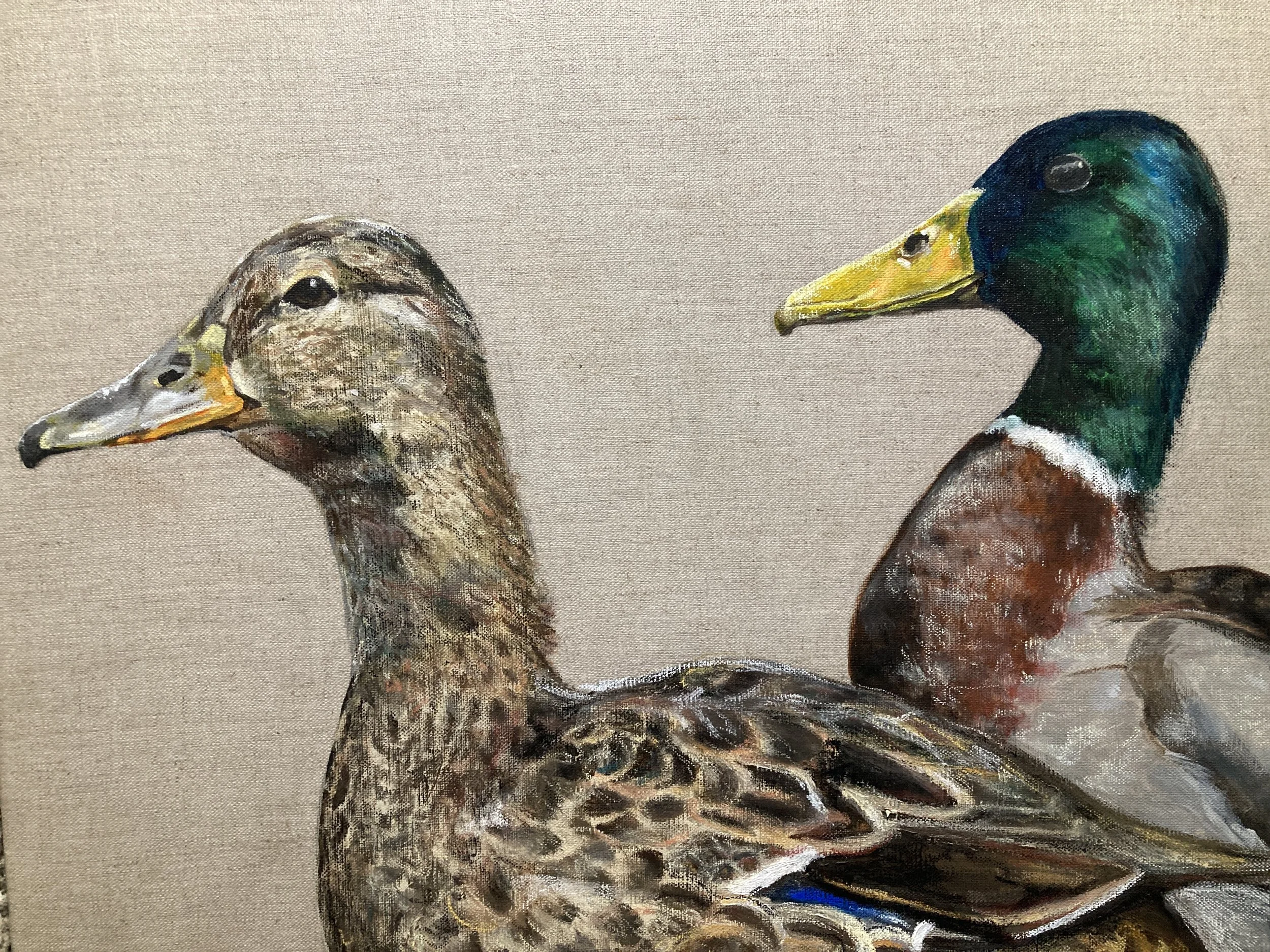 Mallards
2022
16x20
acrylic and chalk pastel on cavas