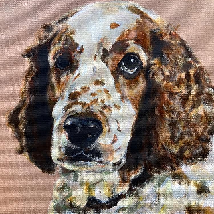 Sophie
2024
8x8
acrylic on canvas
