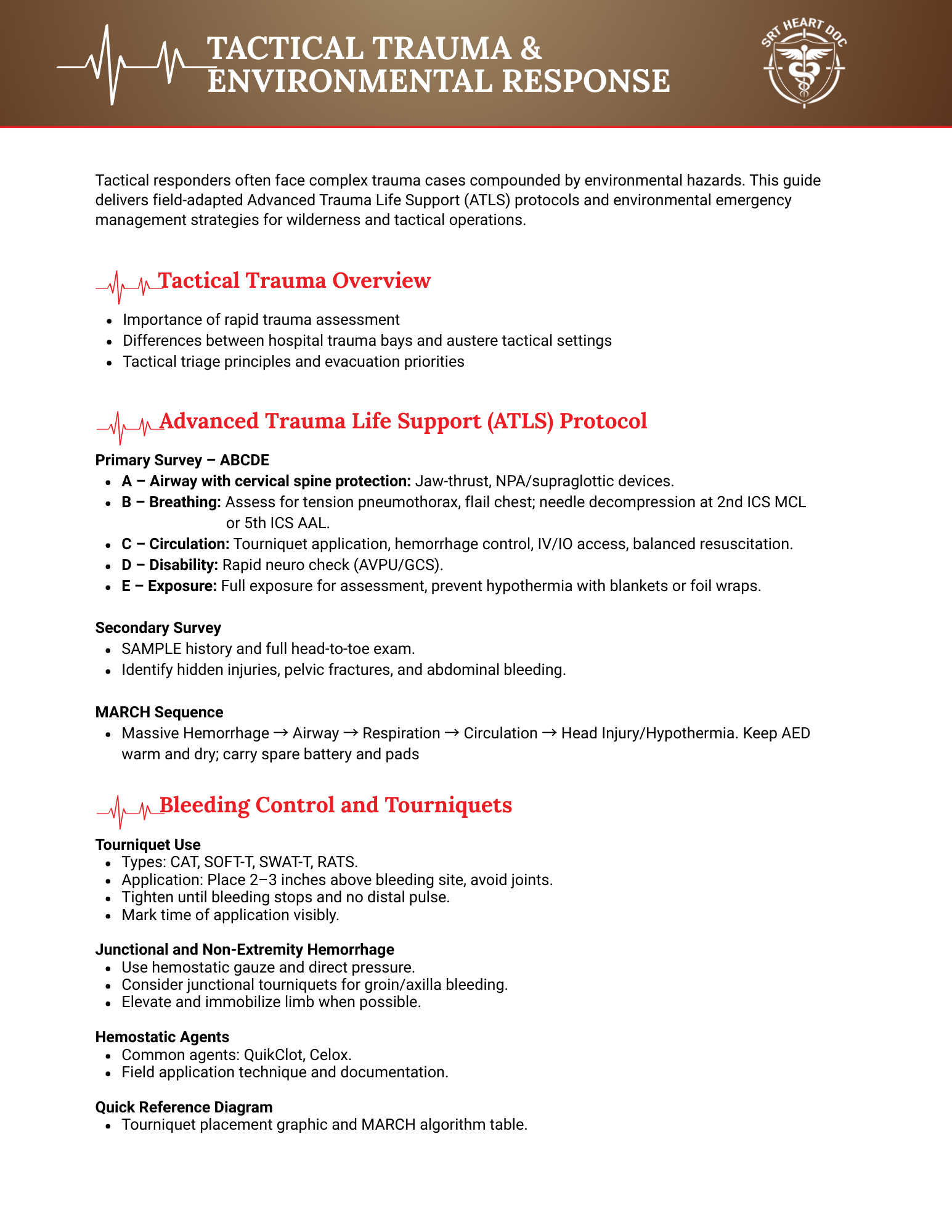 Tactical Trauma & Environmental Response Pocket Guide