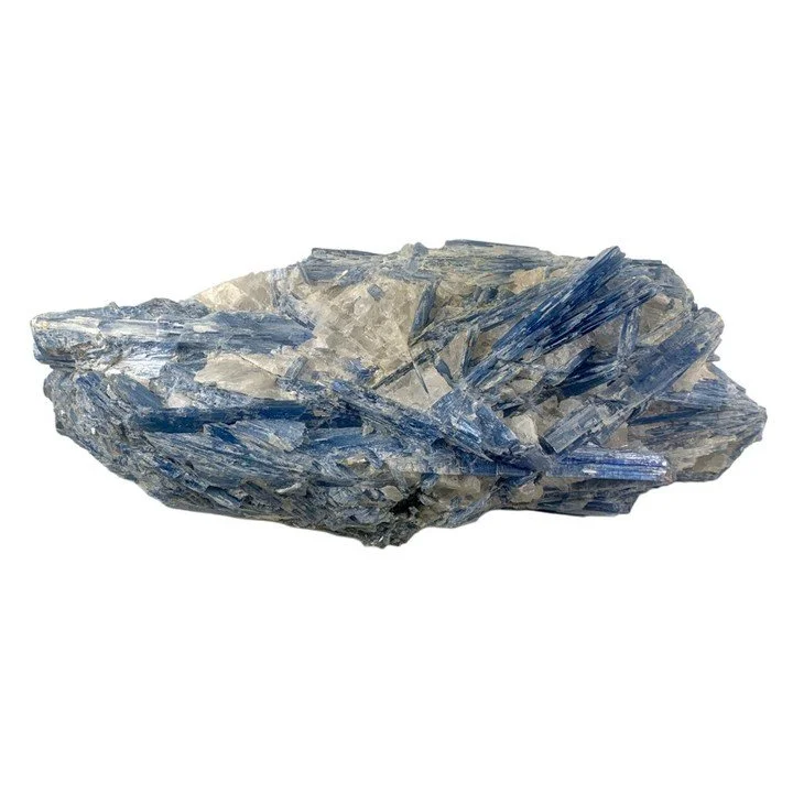 Unlock your energy with Blue Kyanite today! 

Did you know this stunning blue crystal never needs cleansing? Blue Kyanite is prized for its ability to align all chakras instantly, making it a go-to for energy workers and anyone seeking balance. Its b