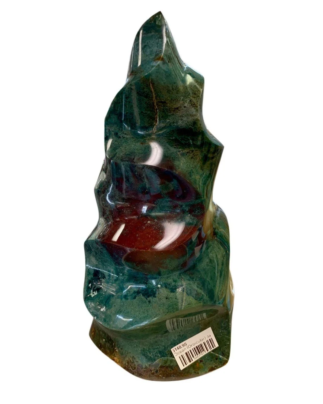 Meet the stone of joy and renewal! 

Ocean Jasper is a true treasure for anyone seeking emotional balance and vibrant energy. Its swirling green, blue, and earthy patterns are not just beautiful&mdash;they&rsquo;re believed to lift your mood, ease st