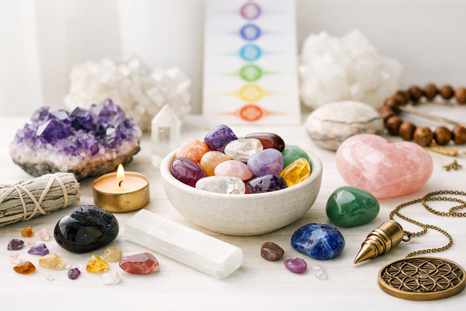 Crystal Education and Crystal Meanings Guide at Infinity Energy Spa & Crystal Shop in North Charleston SC