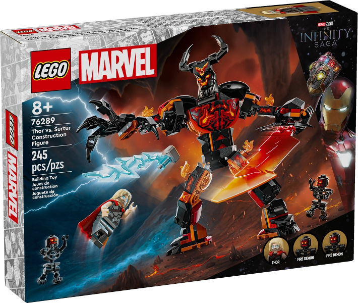 76289 - Figurine de construction Thor contre Surtur
