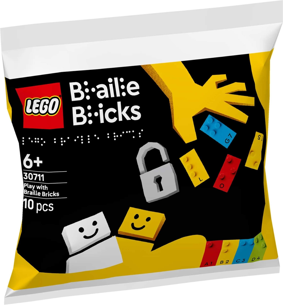 30711 - Jouer avec des briques en braille
