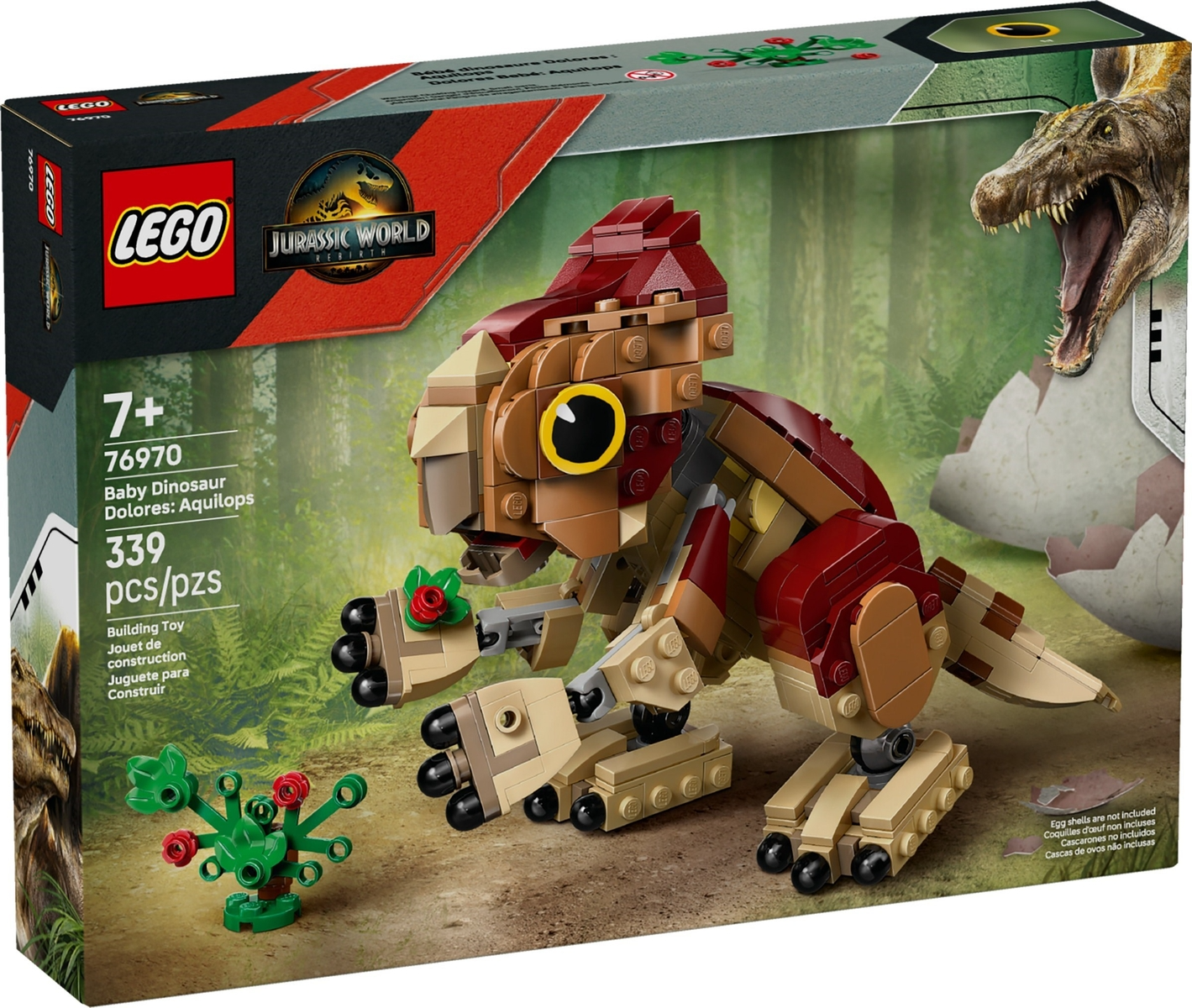 76970 - Bébé dinosaure Dolores : Aquilops