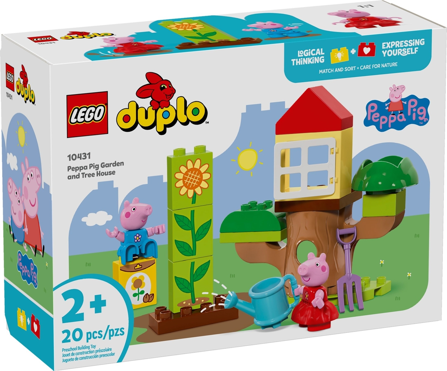 10431 - Le jardin et la cabane dans l’arbre de Peppa Cochon