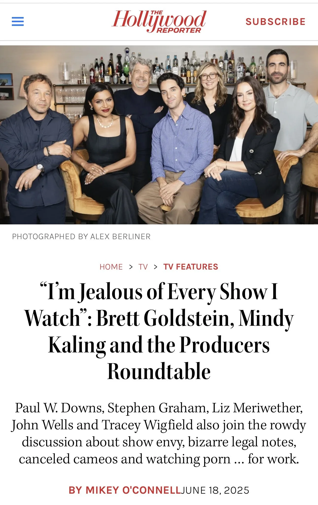 Assisting Rose Forde for Brett Goldstein