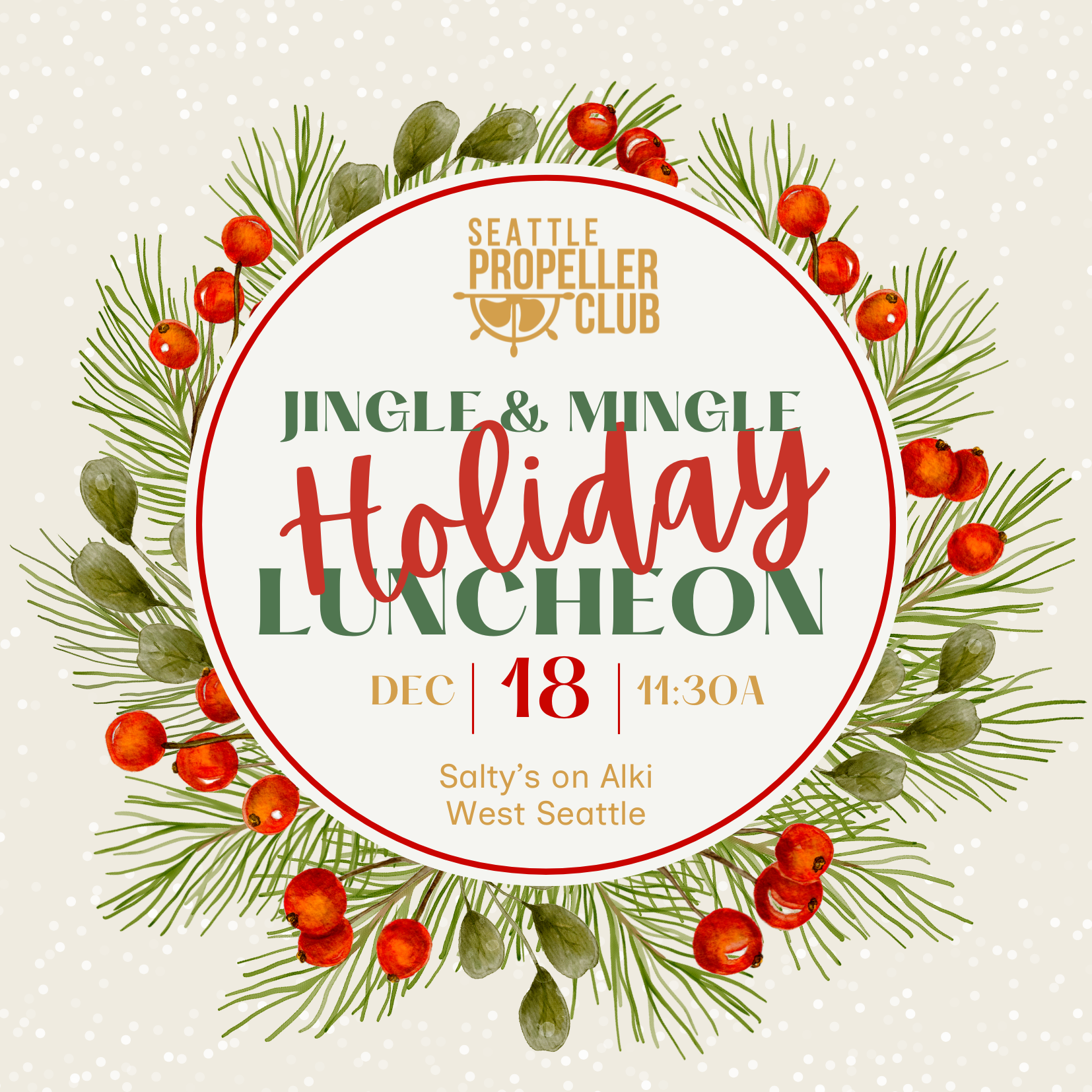 Holiday Luncheon - Non-Member Registration