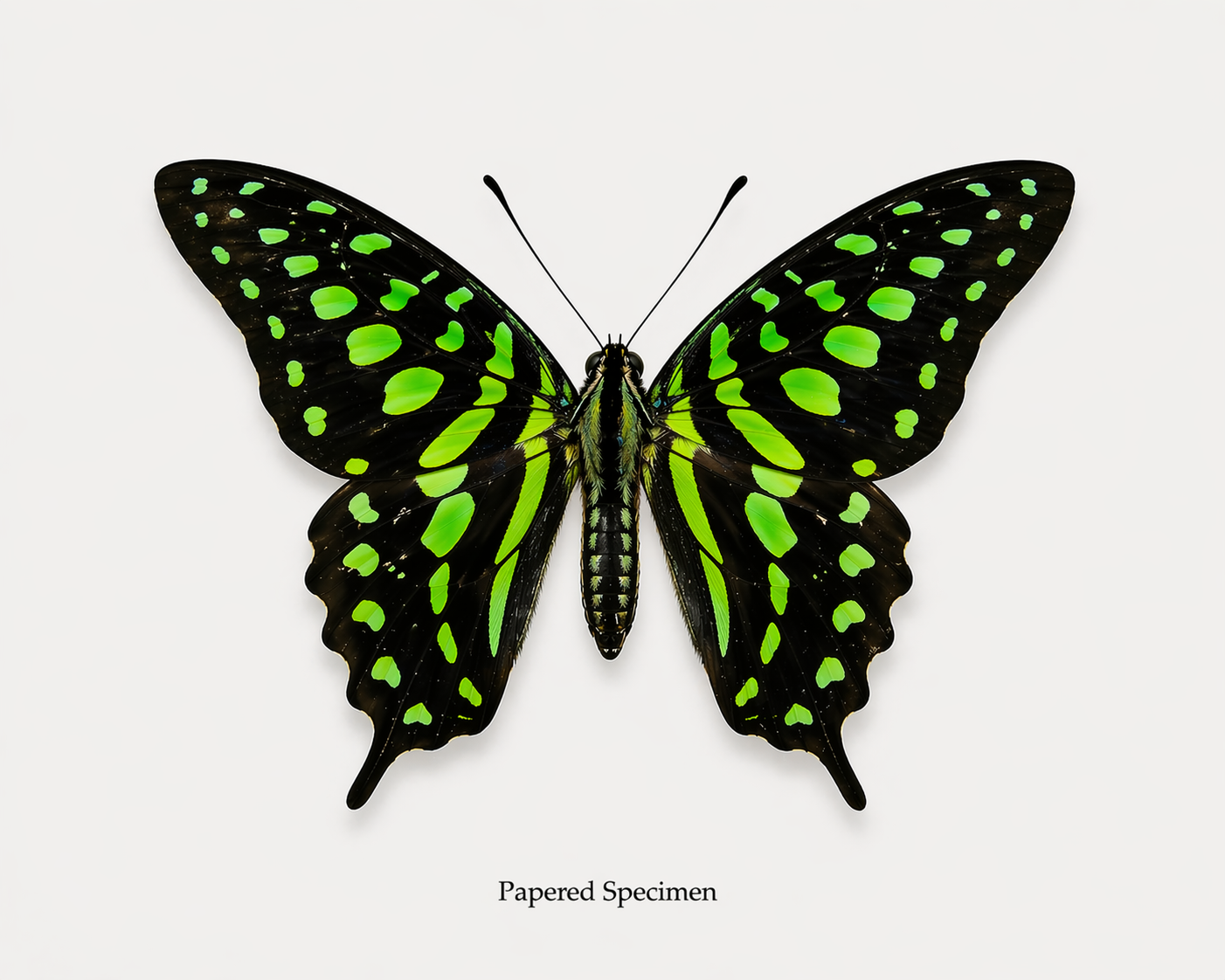 Graphium agamemnon – Tailed Jay