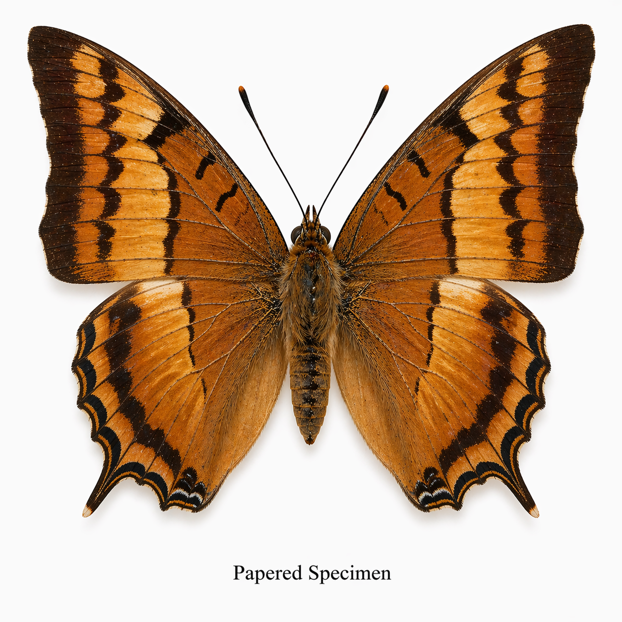 Charaxes bernardus – Tawny Rajah