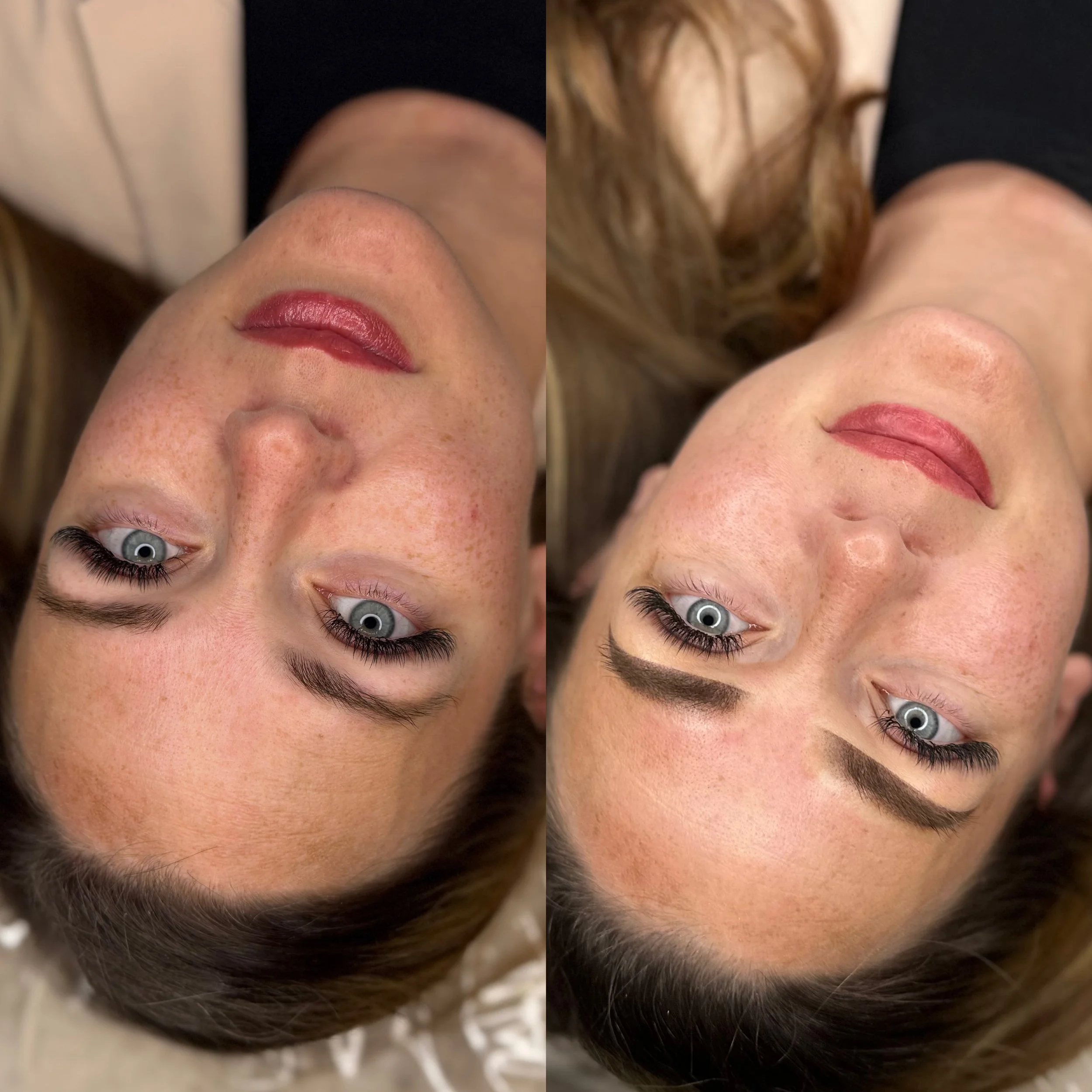Permanent Make UP ganzes Gesicht LIPPEN AUGENBRAUEN EYELINER VOIS SCHEE WEICHS