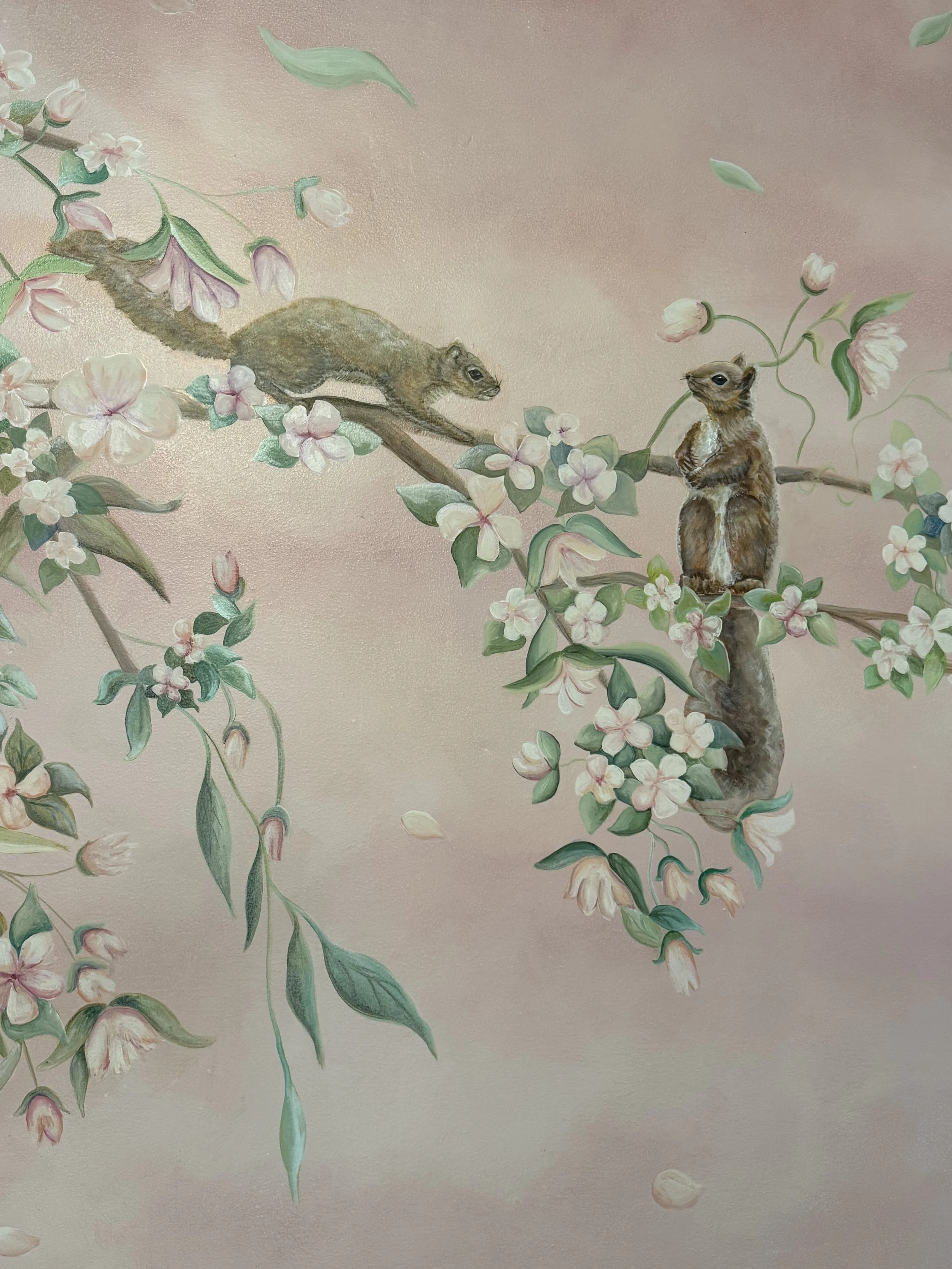 Children's room mural