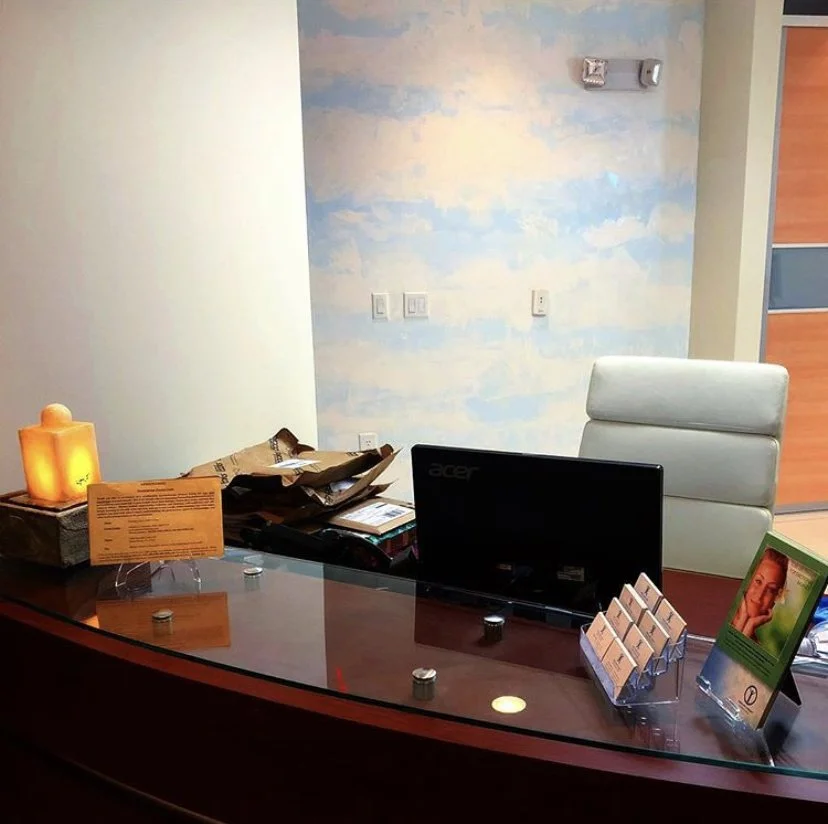 Multi color Venetian plaster for office