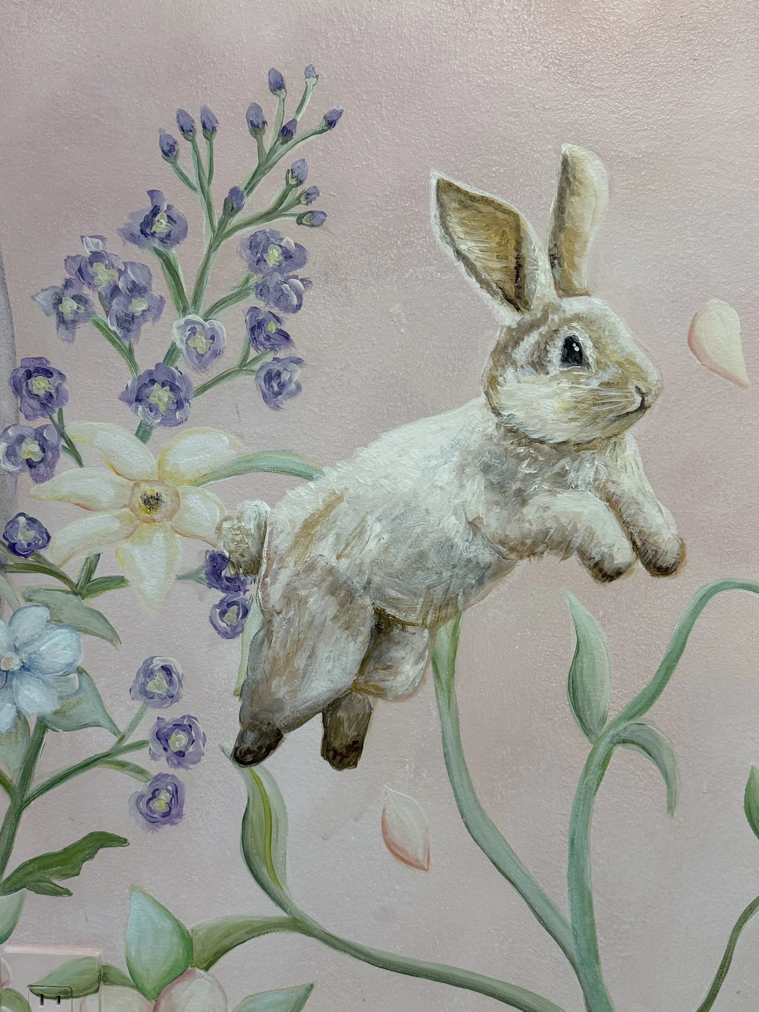 Children's room mural