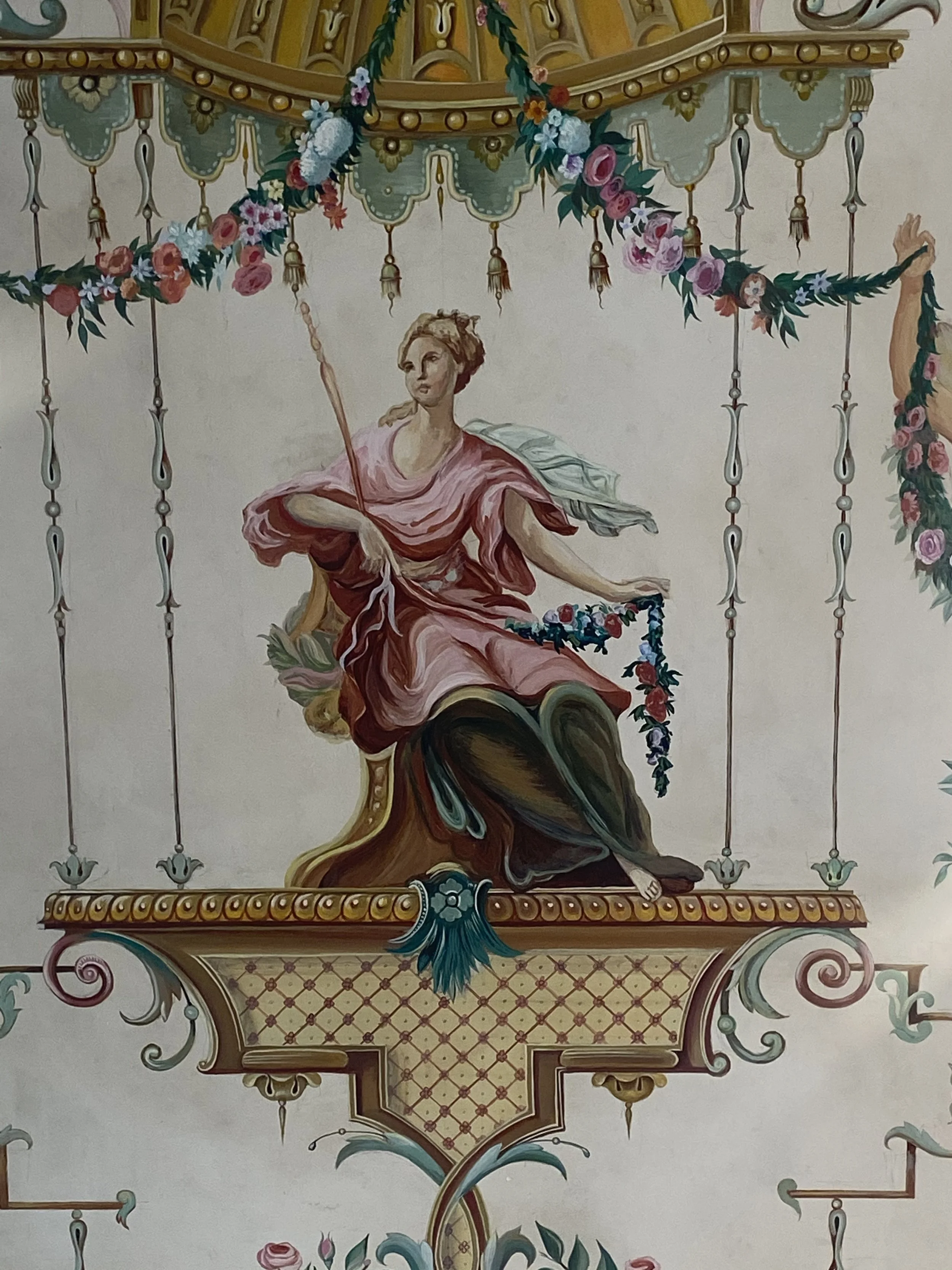 Renaissance style mural, Miami, FL