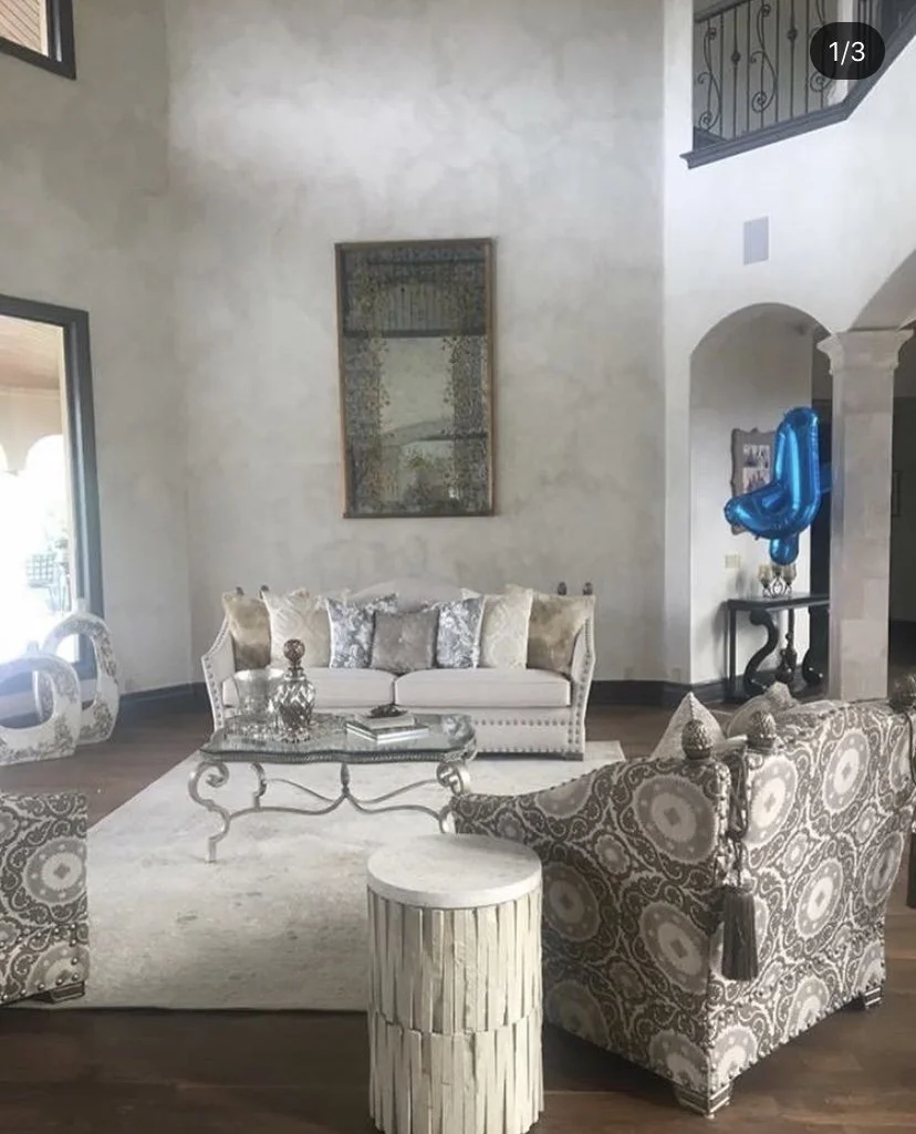 Interior grey wash throughout entire house