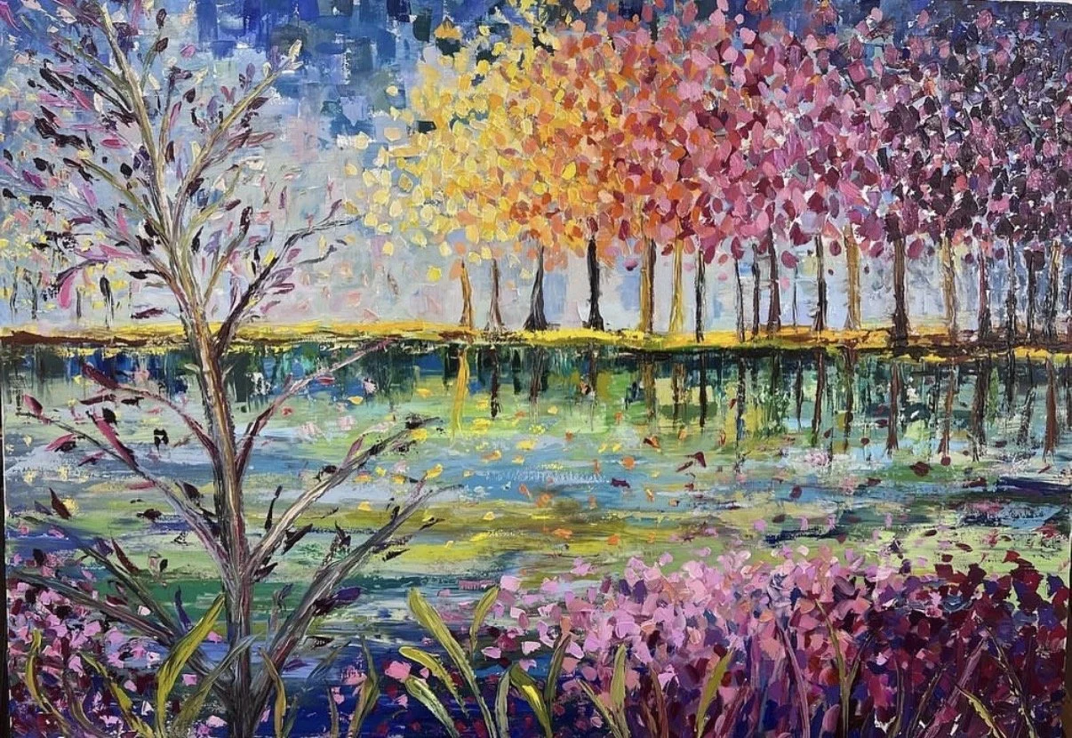 Large mural for living room, Florida