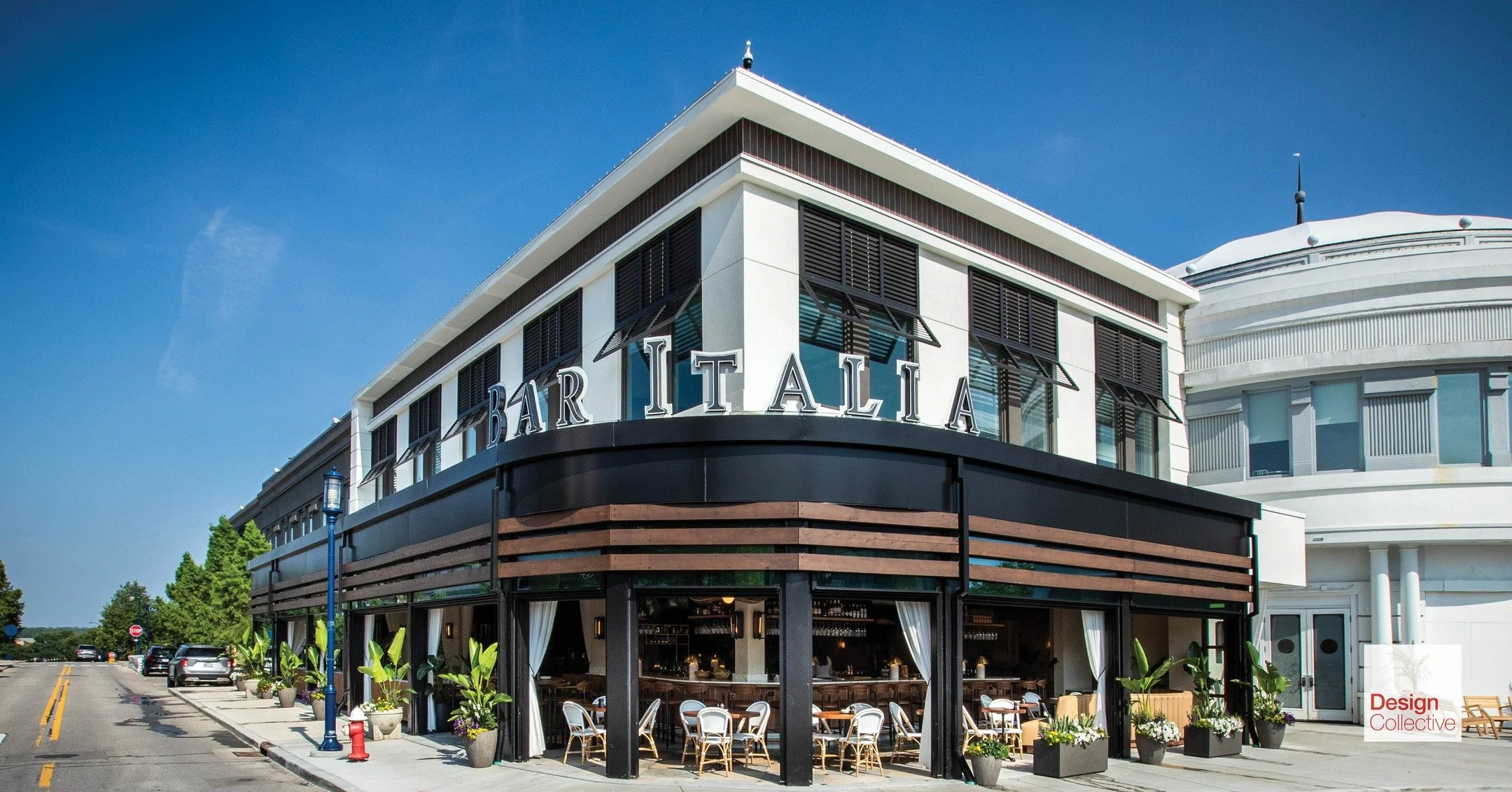 We're excited to share our recently completed restaurant in Easton Town Center, Bar Italia takes a new approach for NCR Ventures in Columbus, pushing authenticity and quality in environment and food alike. Organic, modern cues throughout the interior
