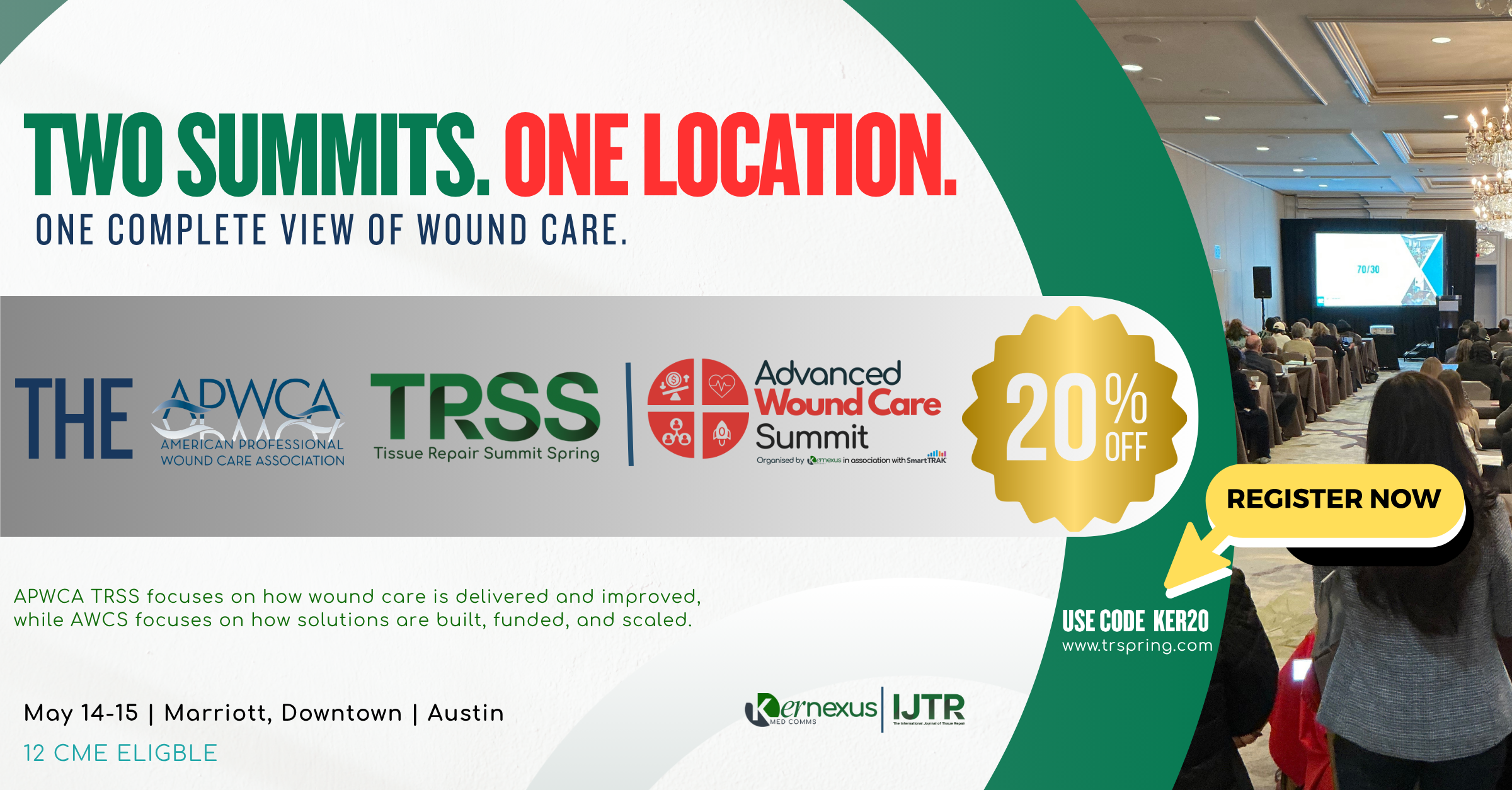 WHA at the Tissue Repair Summit Spring