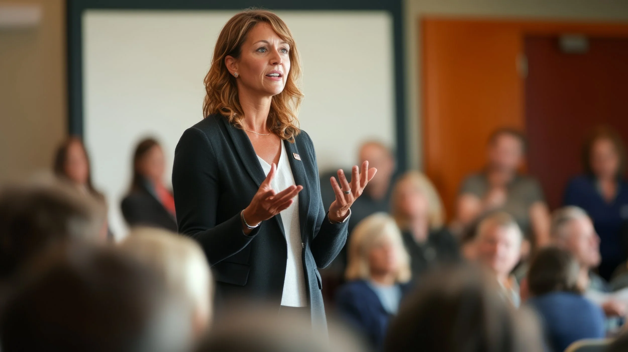 Woman Advocating for Wound Care Access