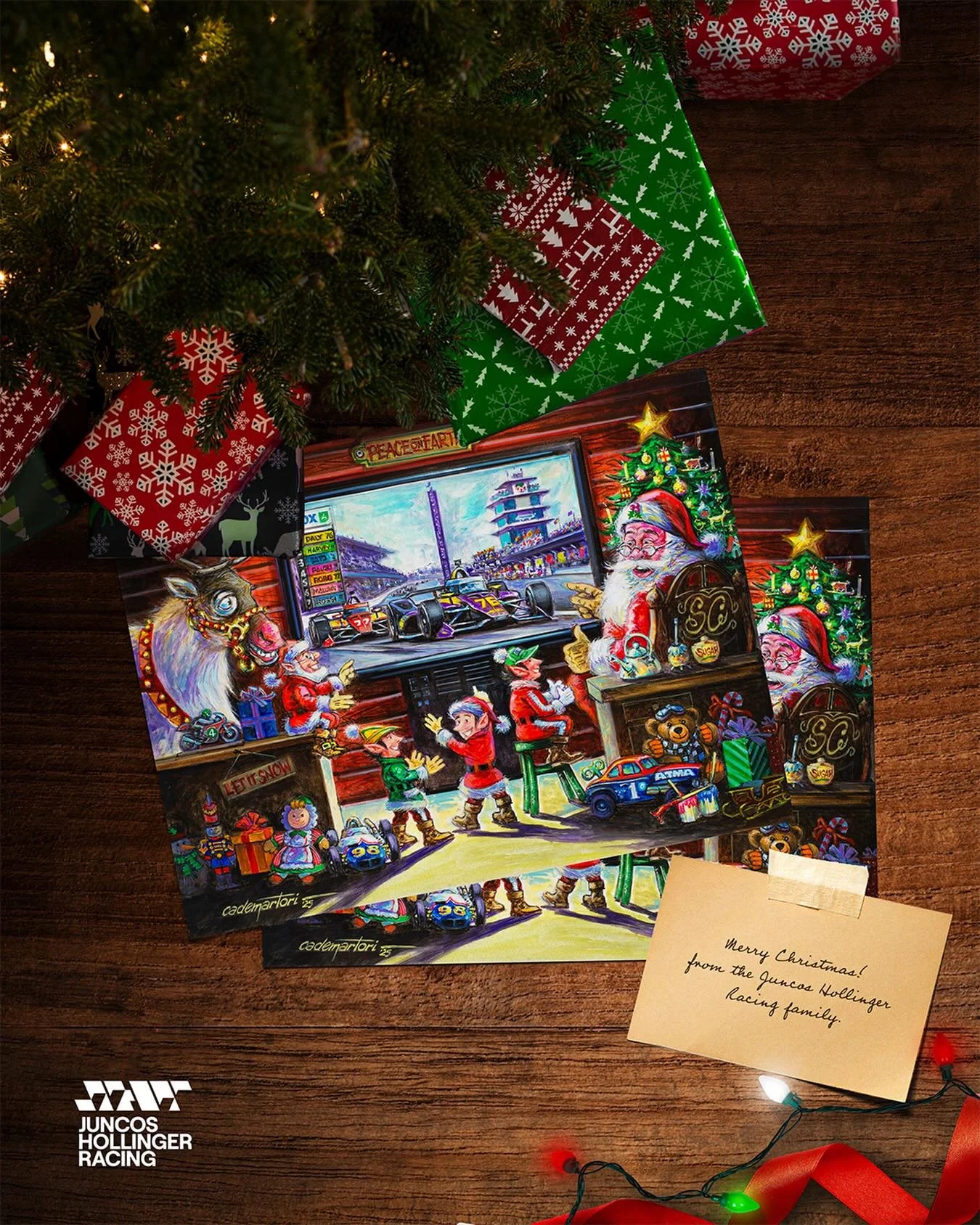 Happy Holidays from all of us at Juncos Hollinger Racing!