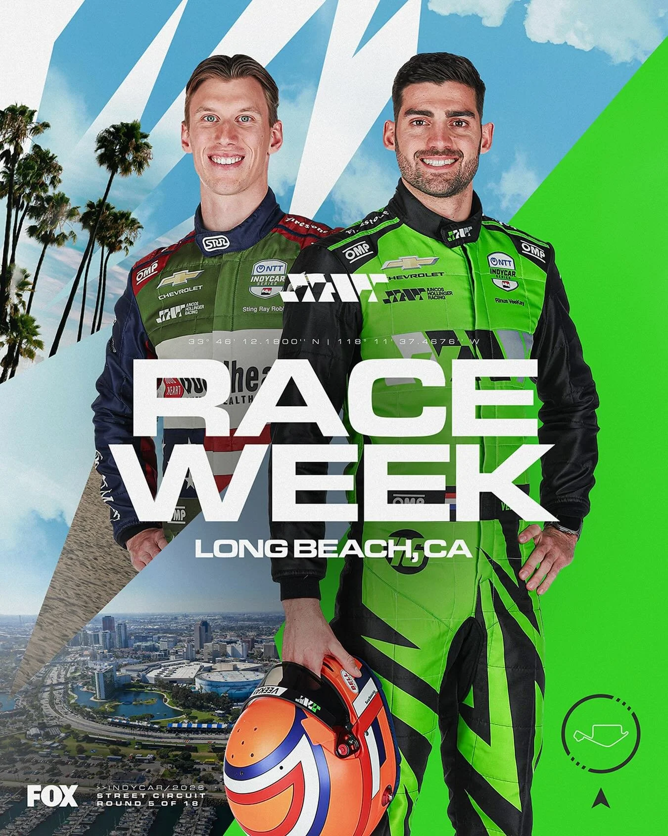 Race week! We&rsquo;re back on track and it&rsquo;s time for Long Beach 🏖️☀️