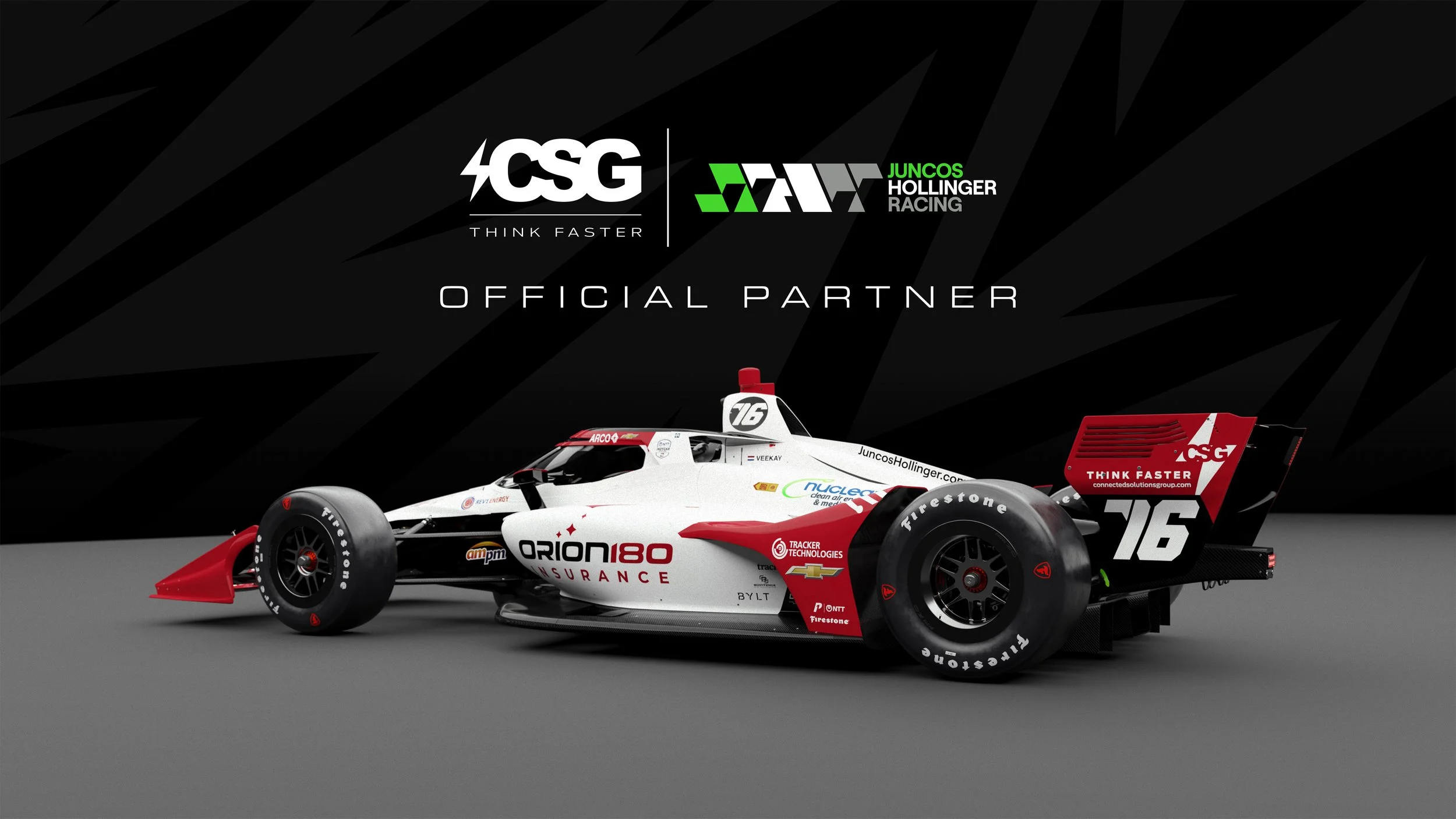 Connected Solutions Group Joins Juncos Hollinger Racing to Power Faster Thinking in 2026