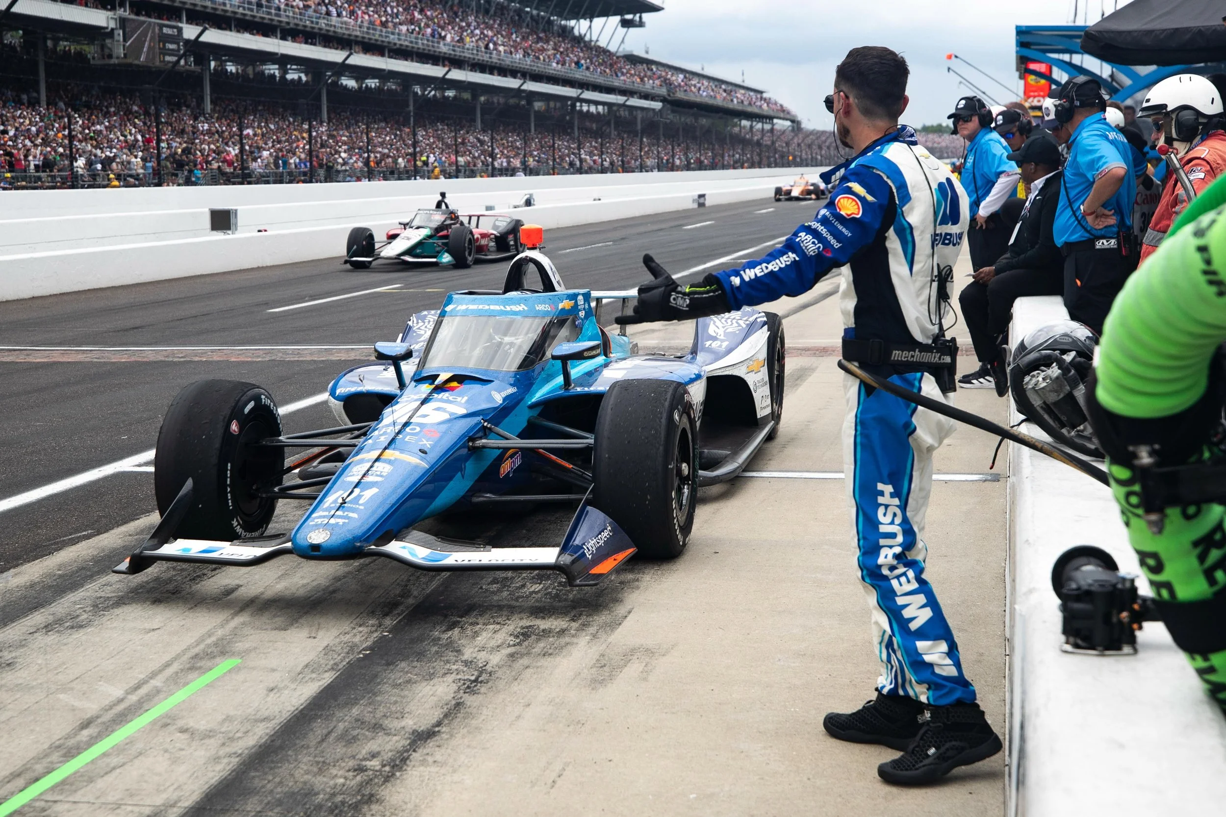 Juncos Hollinger Racing Delivers Best-Ever Indianapolis 500 Finish in Dramatic Late-Race Shootout