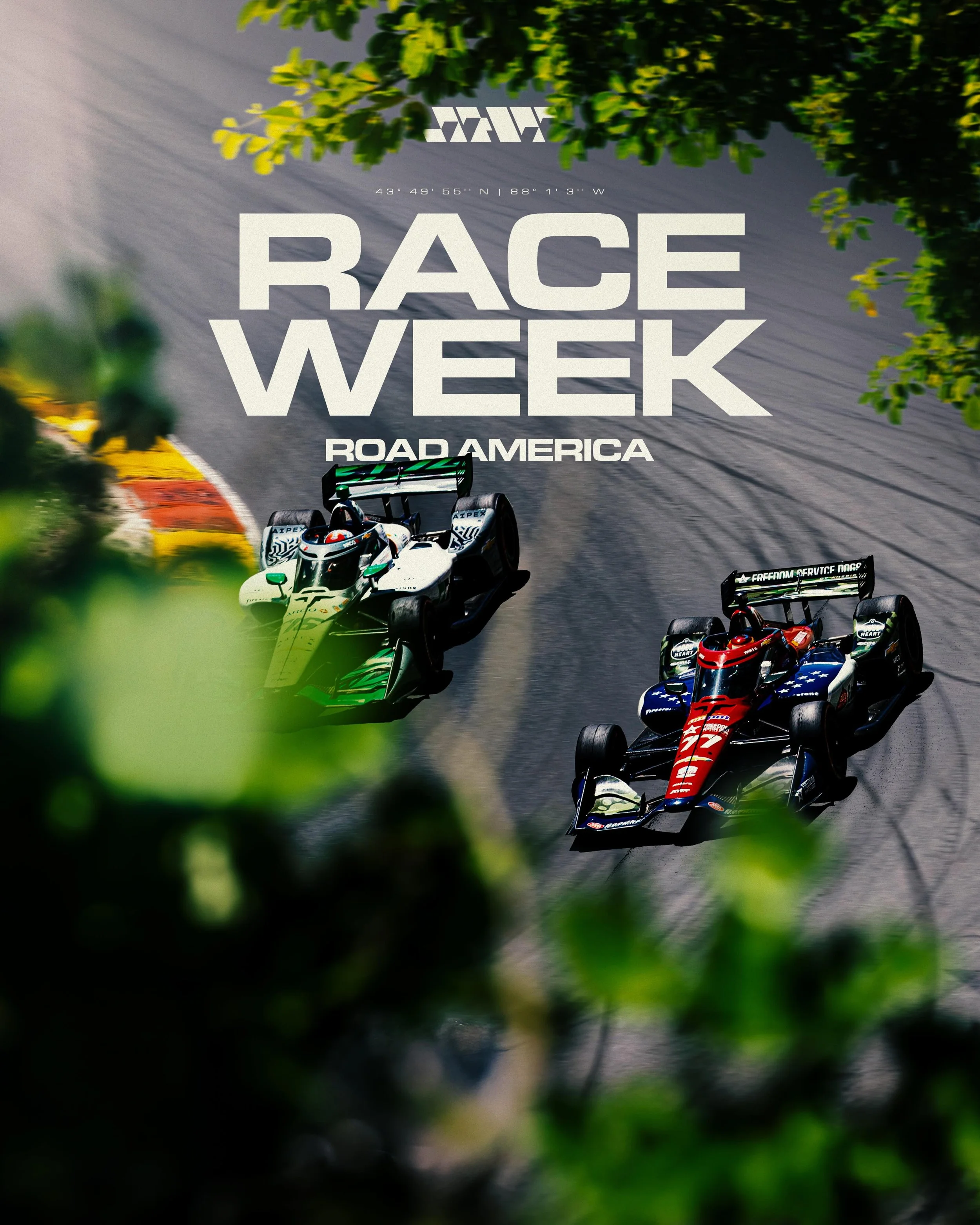 It&rsquo;s race week! 🌲

We&rsquo;re heading to Road America this weekend, ready to push hard and fight for a strong result!

#GoJHR #IndyCar #IndyNXT