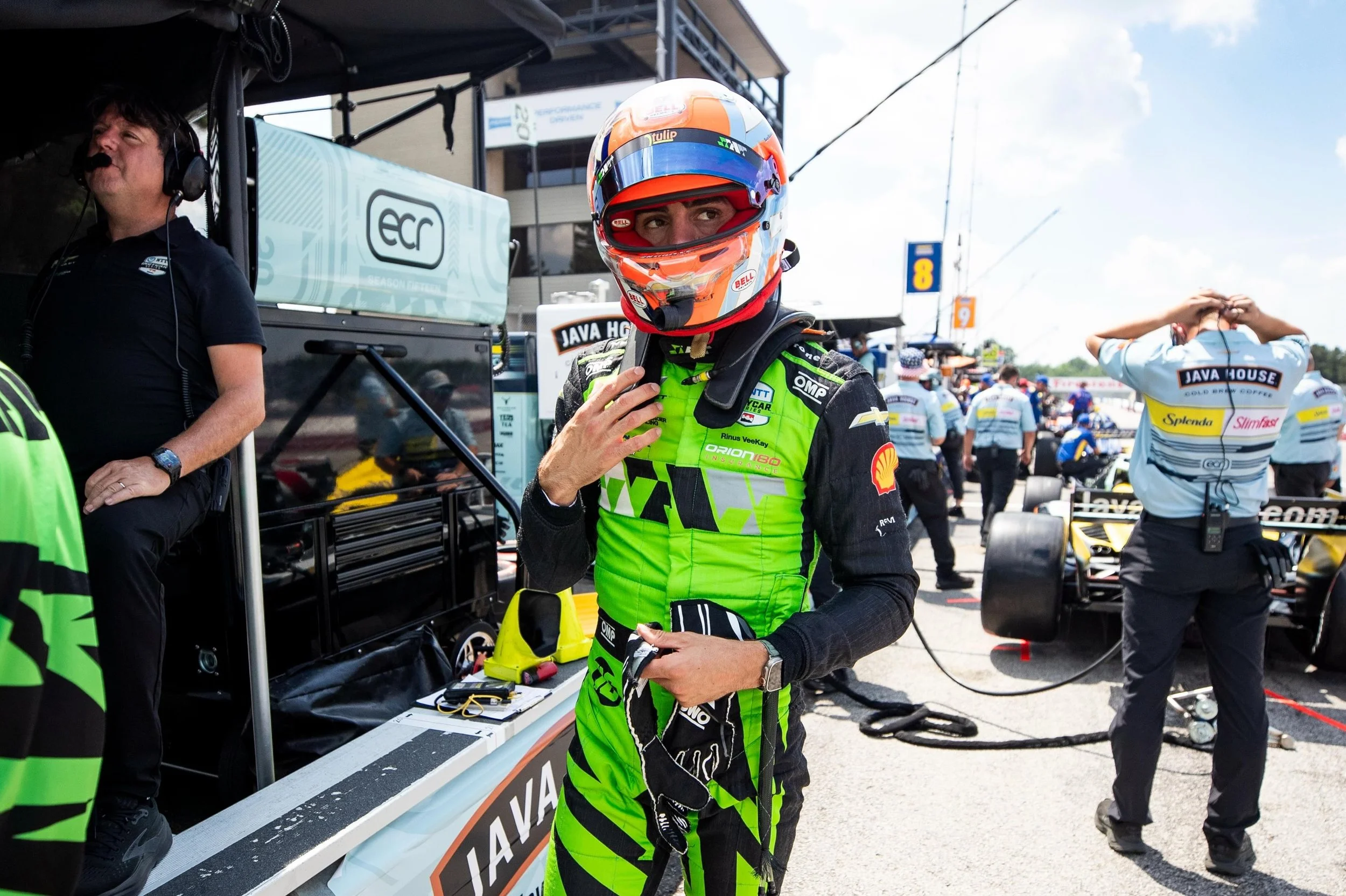 Friday in Mid-Ohio ☀️
 
#GoJHR #IndyCar #IndyNXT