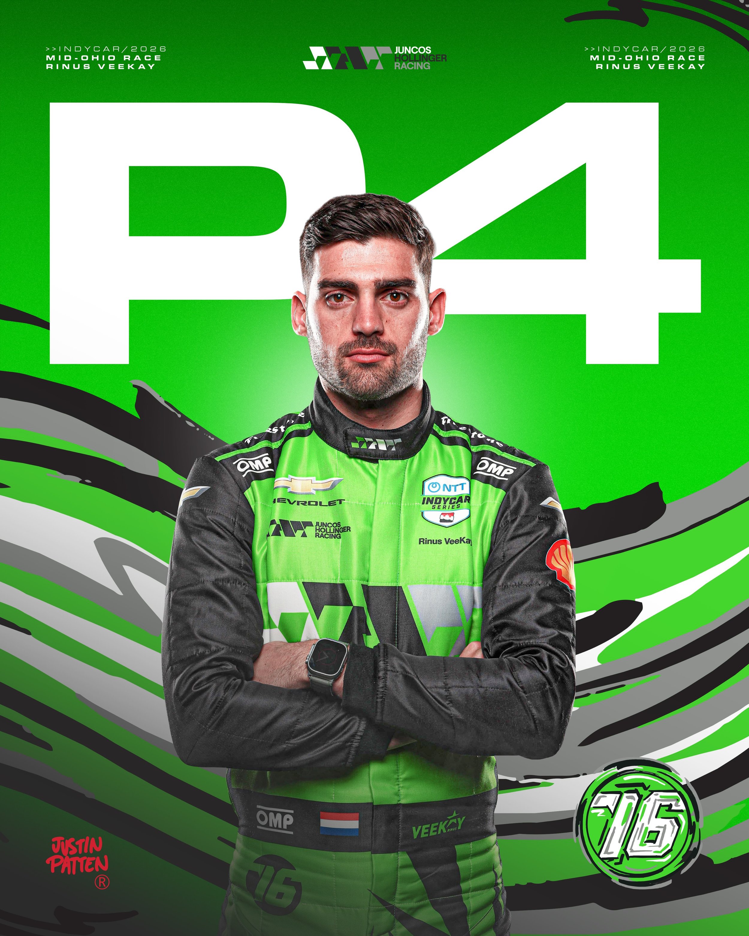 More valuable points in the bag! Another P4 finish for Rinus VeeKay this season 💪🏻

Great job by the entire No. 76 crew all weekend long.

#GoJHR #IndyCar