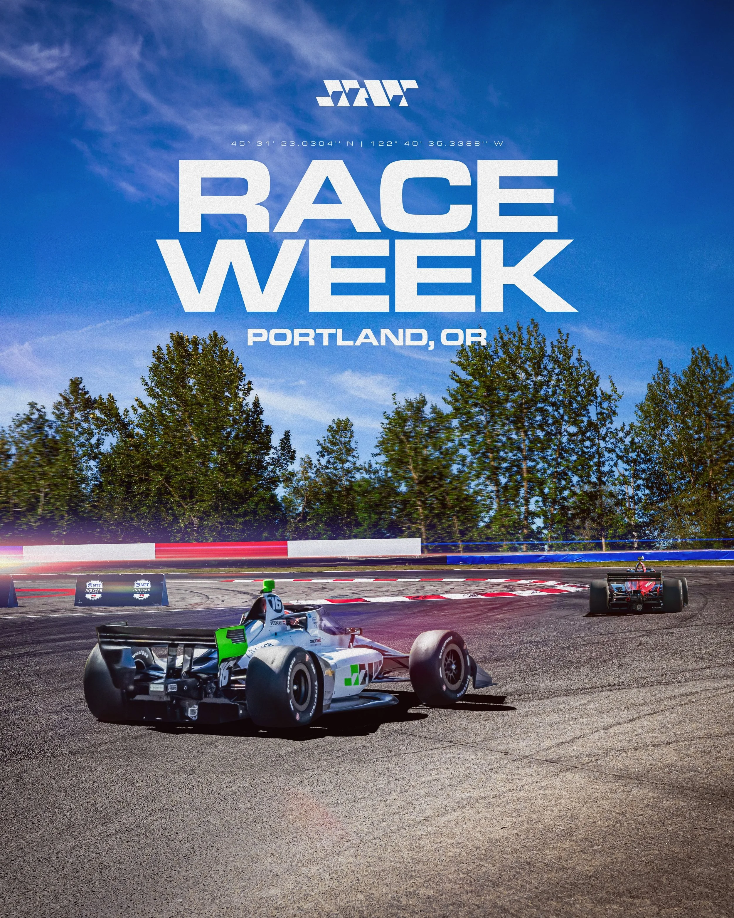 The road leads to Portland. Time to deliver⚡

 #GoJHR #IndyCar