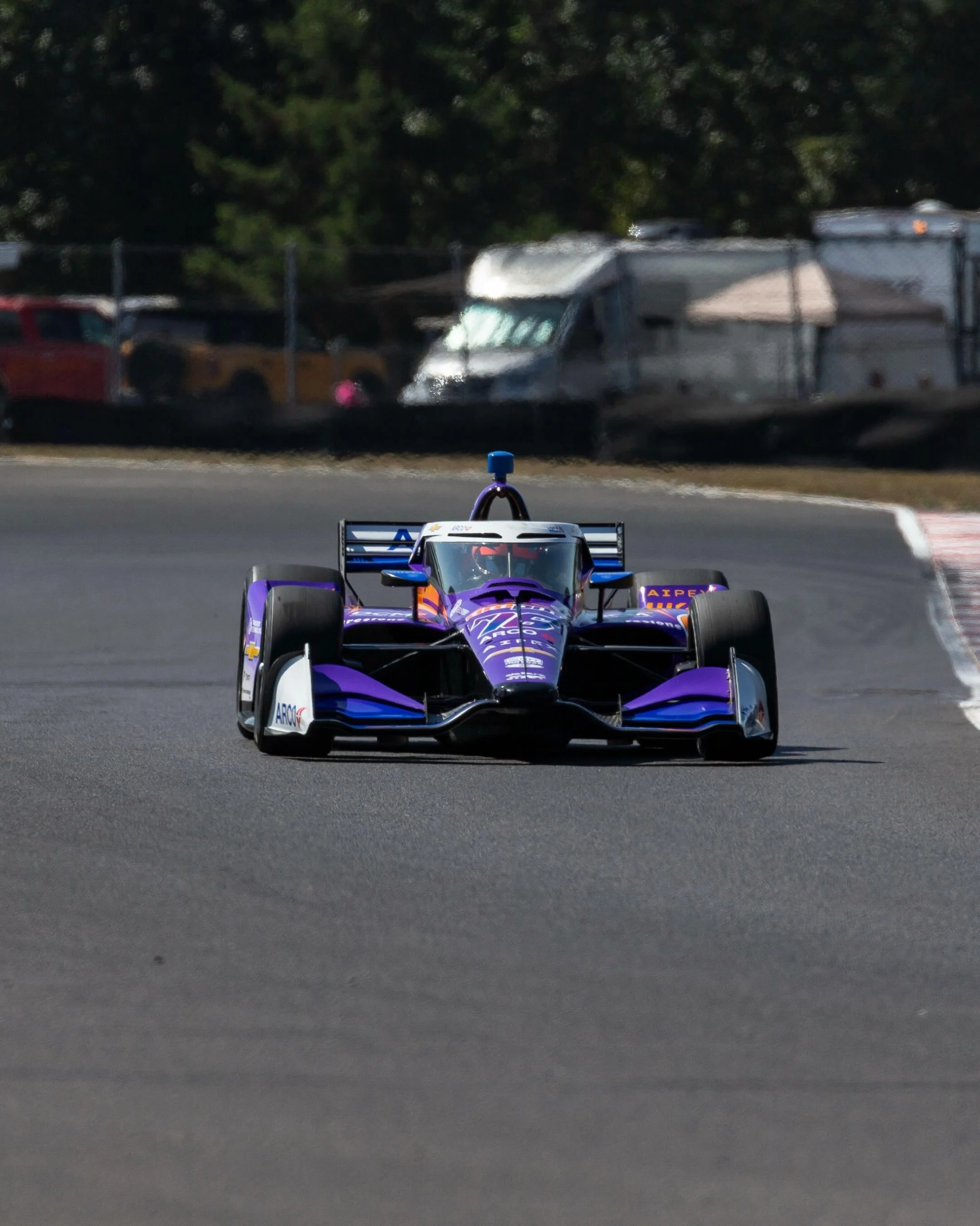 Between the trees and fast cars in @portlandinternationalraceway 🌲🏎️

#GoJHR #IndyCar #IndyNXT