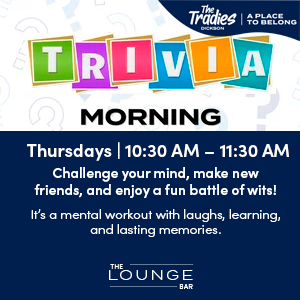 Enjoy Trivia Session every Thursday Morning