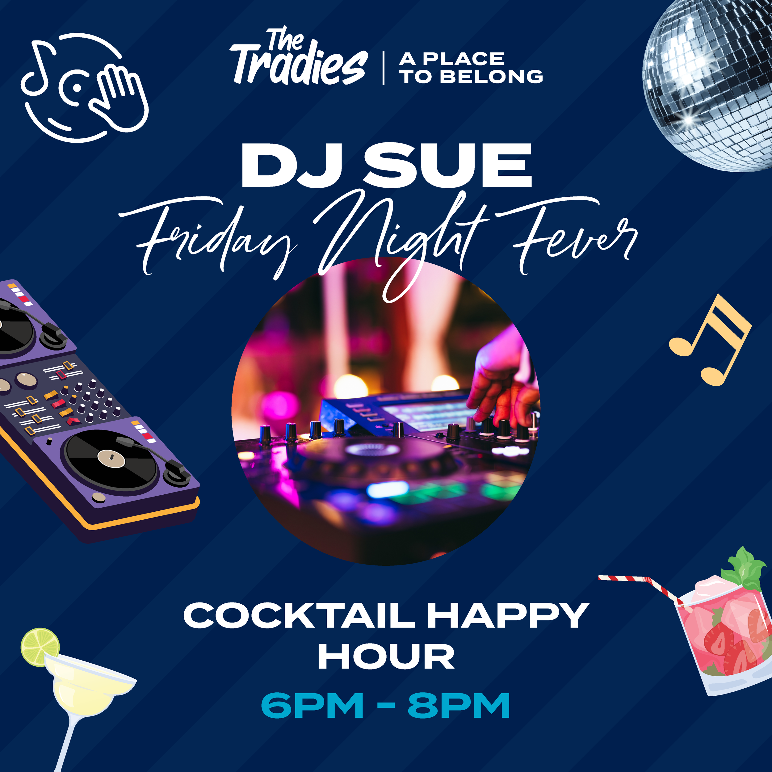 Disco Night with DJ Sue!