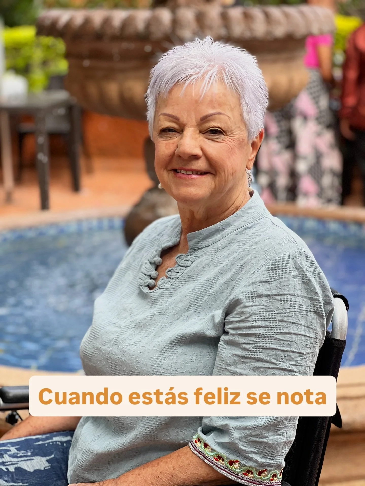 Cuando est&aacute;s feliz se nota! Florece tu vida 💐 mejora tu entorno ✨

#hogarparapersonasmayores #hogargeri&aacute;trico #hogardedescanso #hogarderetiro #personamayor #envigado #sabaneta #poblado #medellin #antioquia