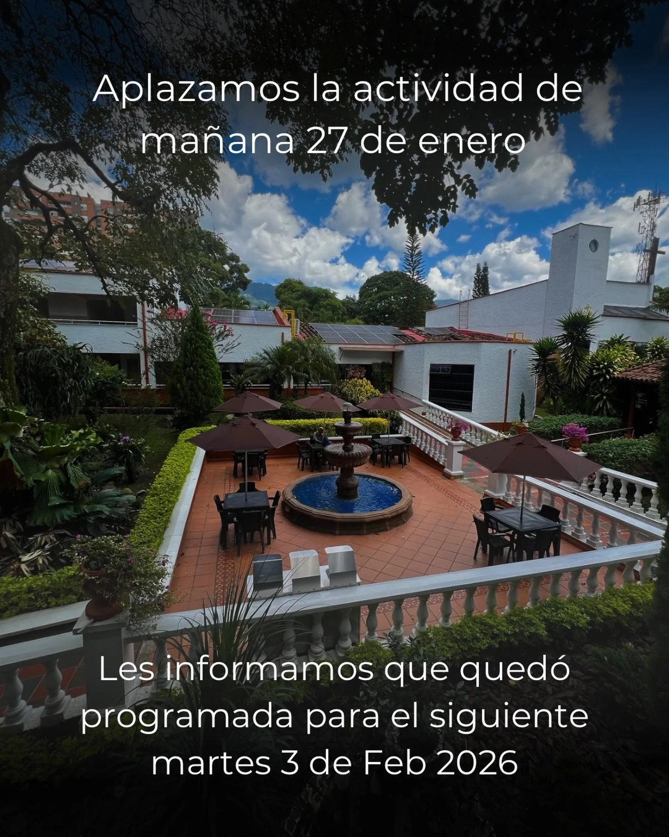 Los esperamos el pr&oacute;ximo martes 3 de febrero 2026  en la actividad sembrando recuerdos ✅ Hogar Revivir