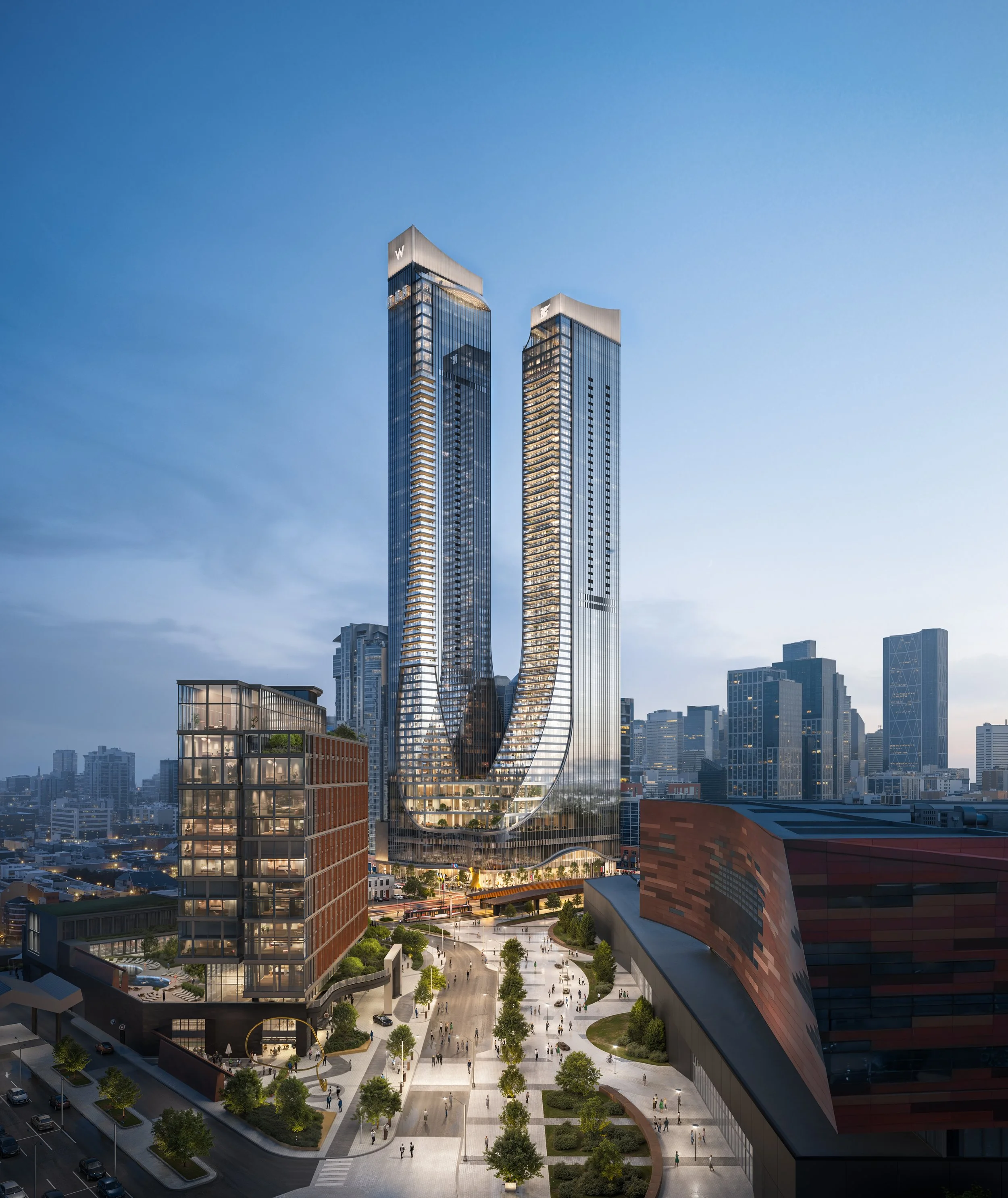 W and JW Marriott Hotels & Residences Calgary