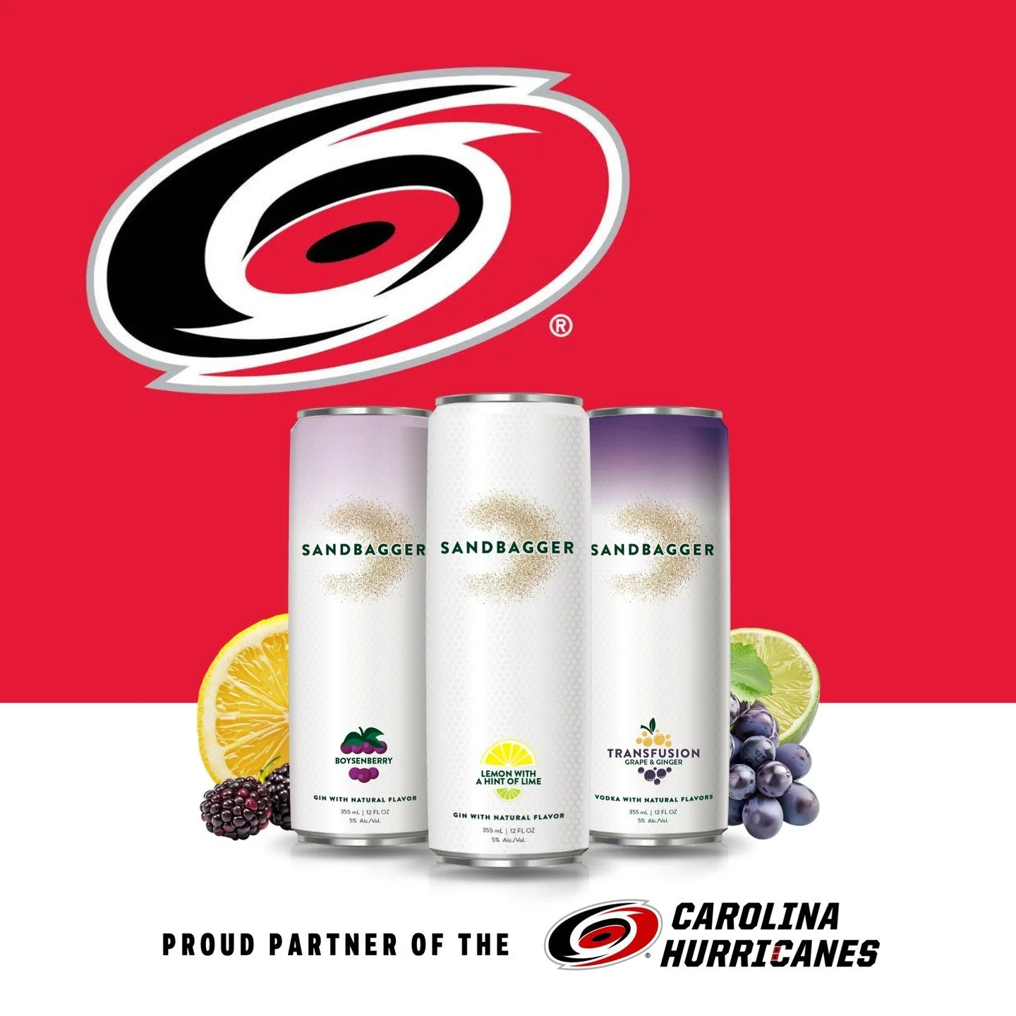 Taking the NHL by storm! It's an honor to announce Sandbagger is a proud partner of the @canes 🌪️ 

You can now find Sandbagger throughout the Lenovo Center for all games, concerts, and events 👏

Any Hurricanes fans in the house? Let's see the love