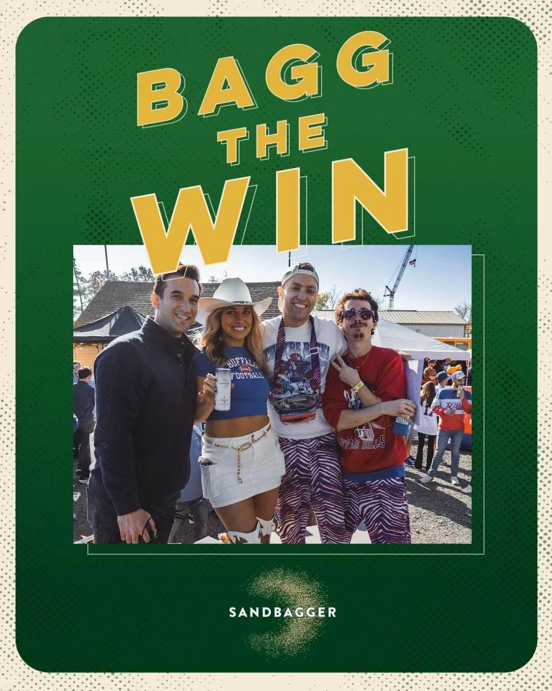 Whether you're in the arena, at the tailgate or watching from the couch, let's hear you SHOUT 😤💙❤️

Time to BAGG THE WIN Buffalo! Let's see some hype for the Bills in the comments 🙌