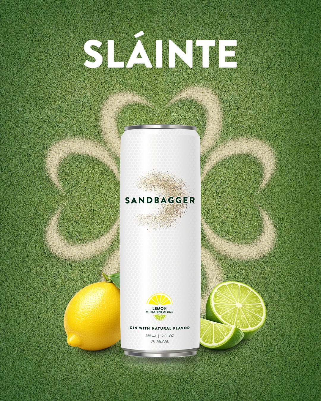 green beer? for St. Patrick's Day? groundbreaking...

why not choose a classic Lemon with a Hint of Lime Sandbagger instead? or whatever flavor is your favorite - you can find Sandbaggers near you in Nevada, New York, or North Carolina at the link in