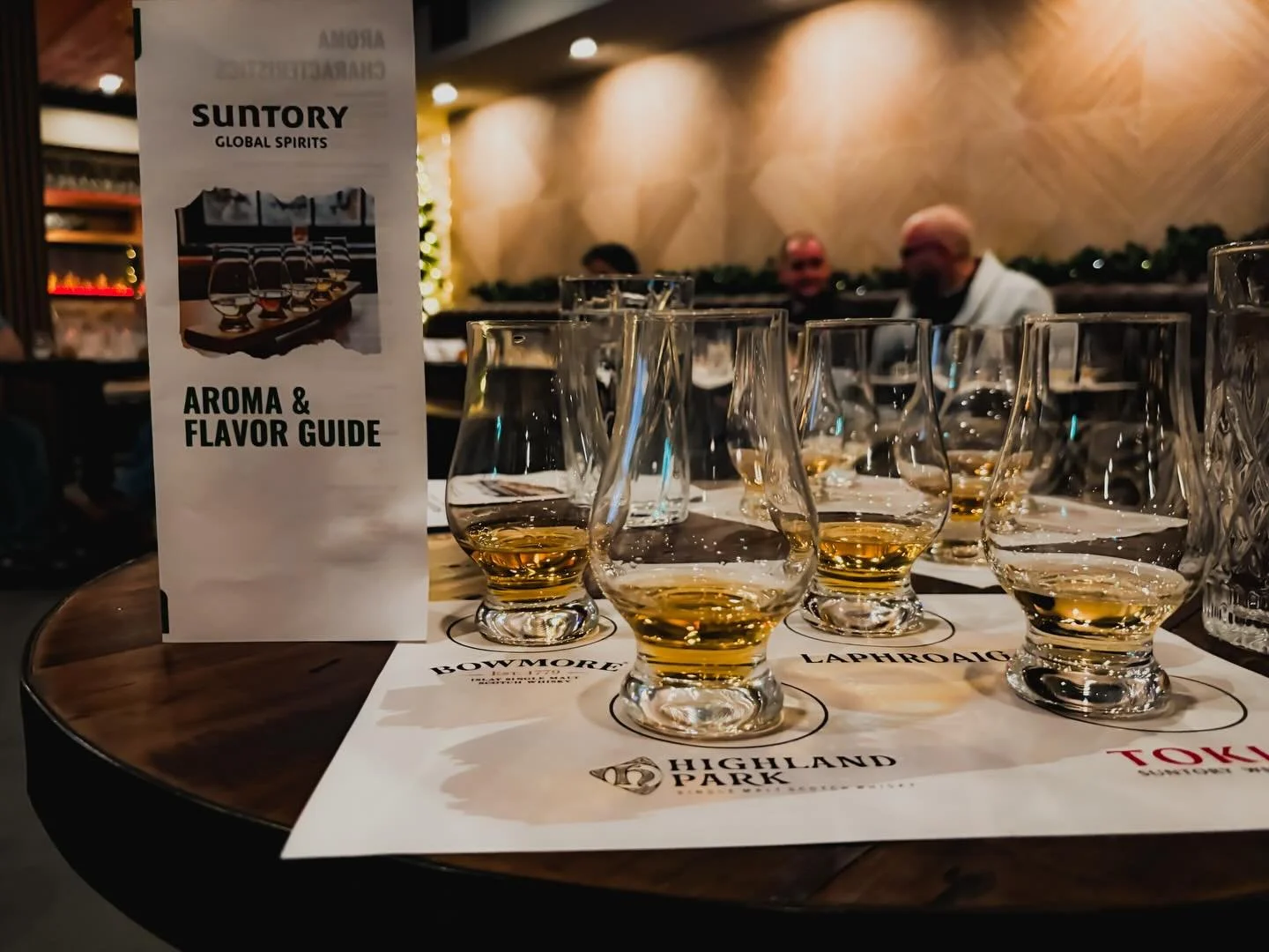 Thank you so much to @suntoryglobalspirits and @antlerslounge was good time doing our whiskey tasting and mini cocktail class!