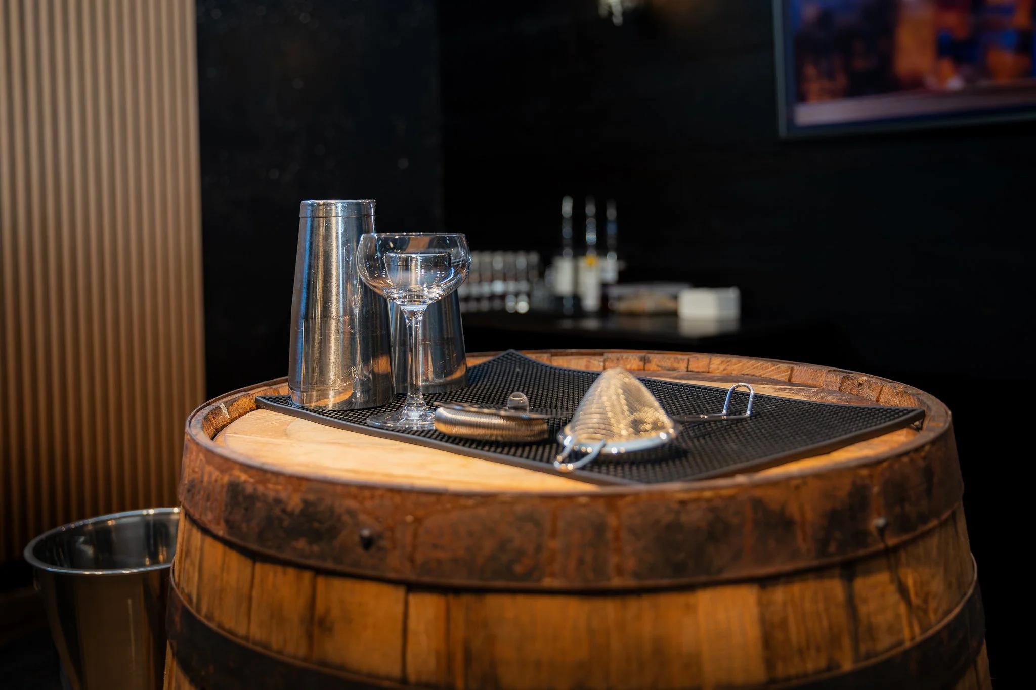 cocktail workshop, bartending equipment in halifax  whiskey barrel