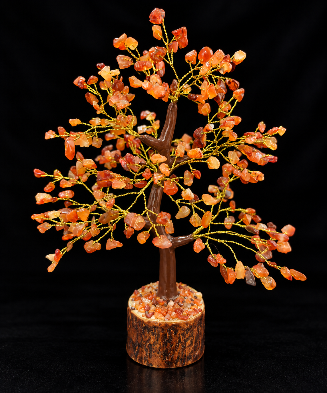 Carnelian Gemstone Tree
