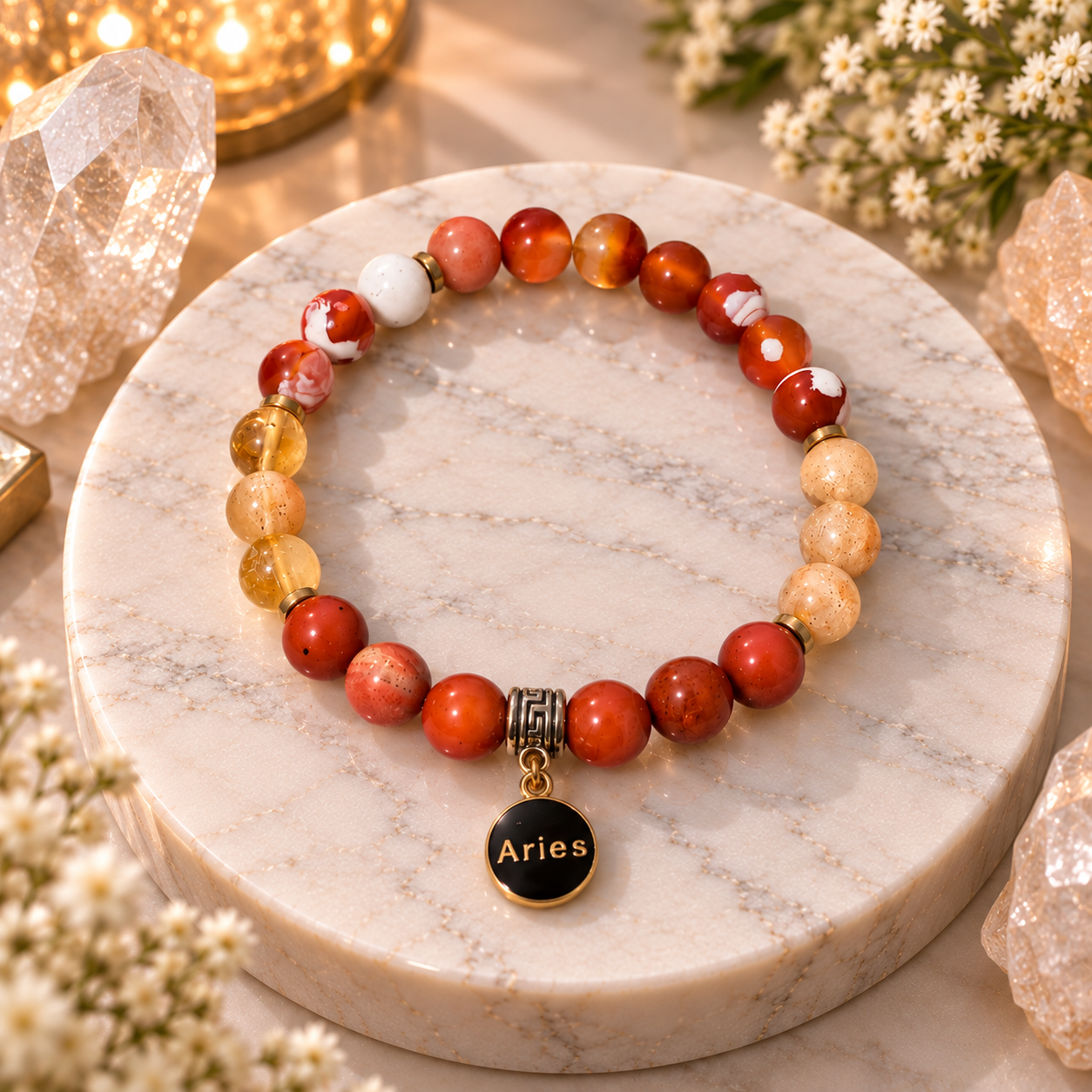 Aries Zodiac Bracelet
