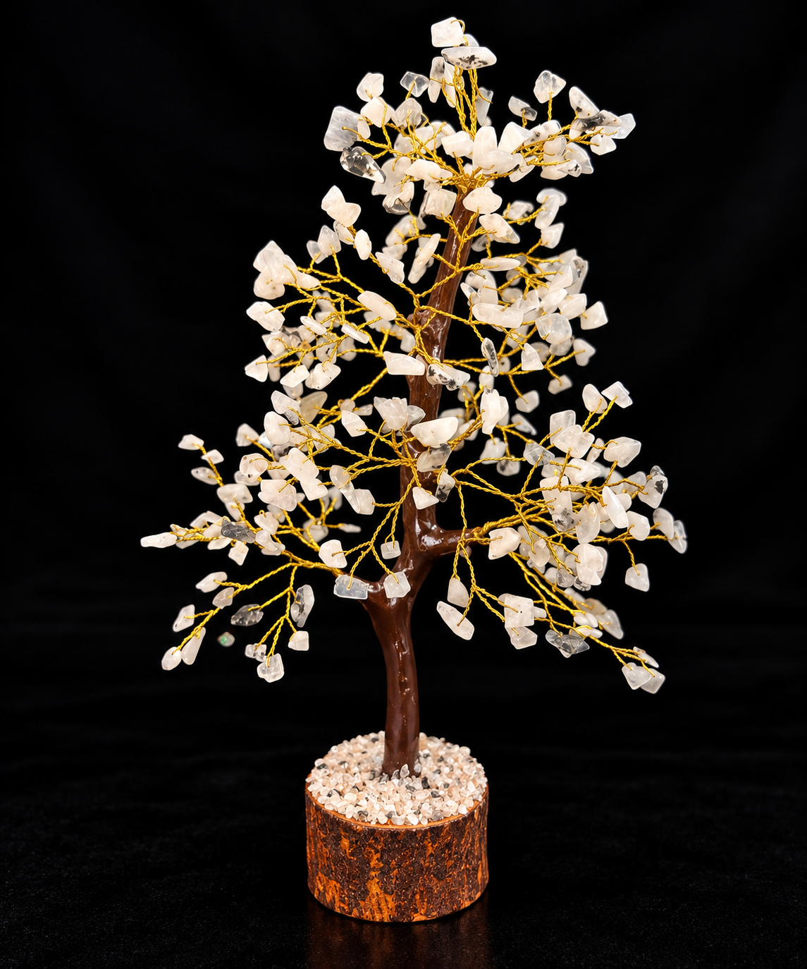 Clear Quartz Gemstone Tree