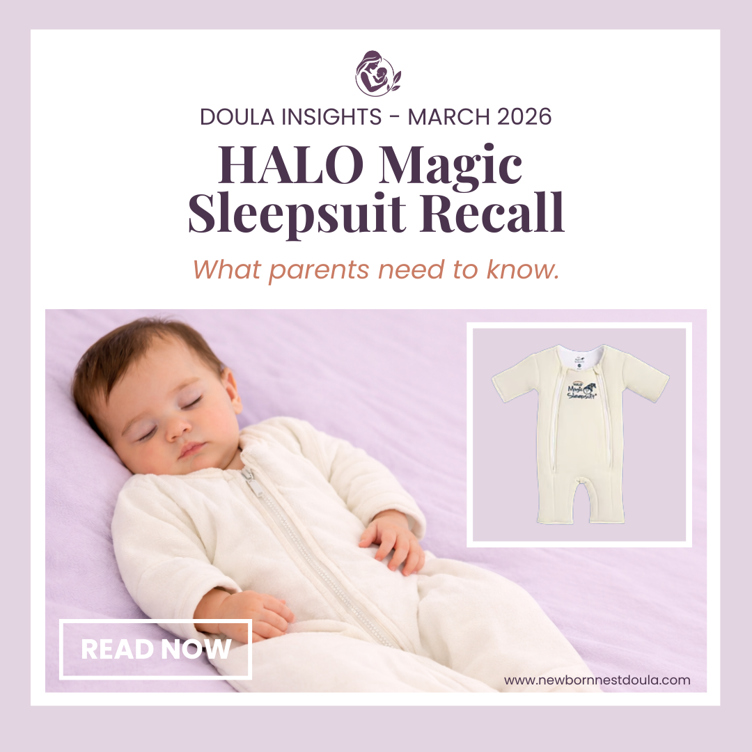 Doula Insights: Important Recall on HALO Magic Sleepsuits Parents Should Know
