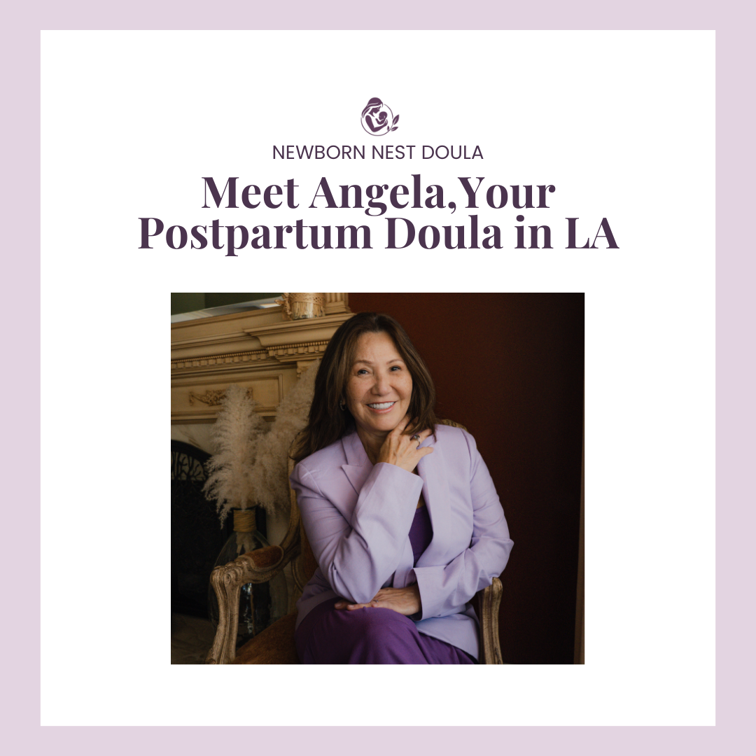 Meet Your Postpartum Doula: Angela Dentzuky of Newborn Nest Doula.